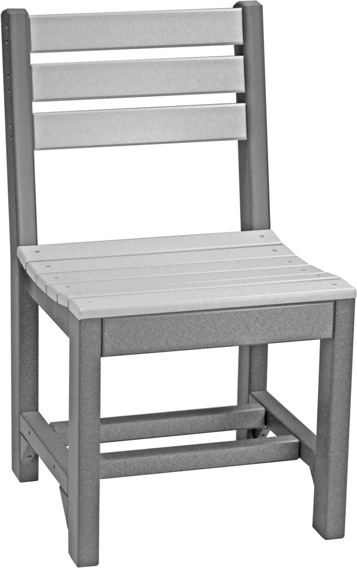 LuxCraft – Island Side Chair – Modern Outdoor Dining Chair for Patio Tables
