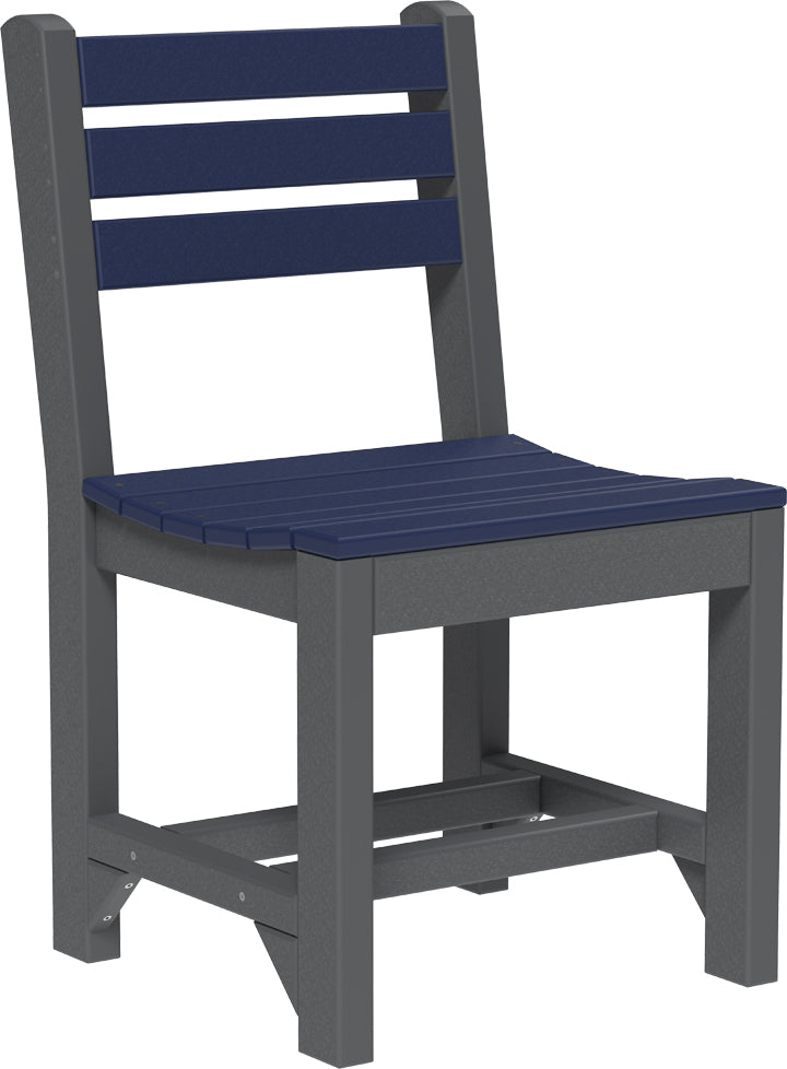 LuxCraft – Island Side Chair – Modern Outdoor Dining Chair for Patio Tables