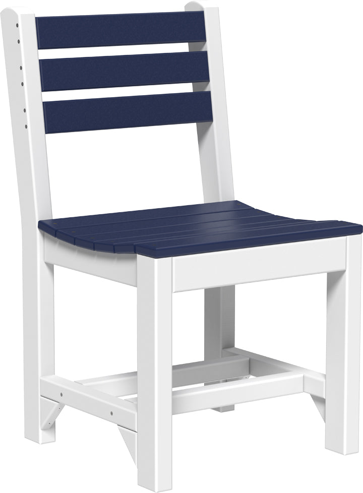 LuxCraft – Island Side Chair – Modern Outdoor Dining Chair for Patio Tables
