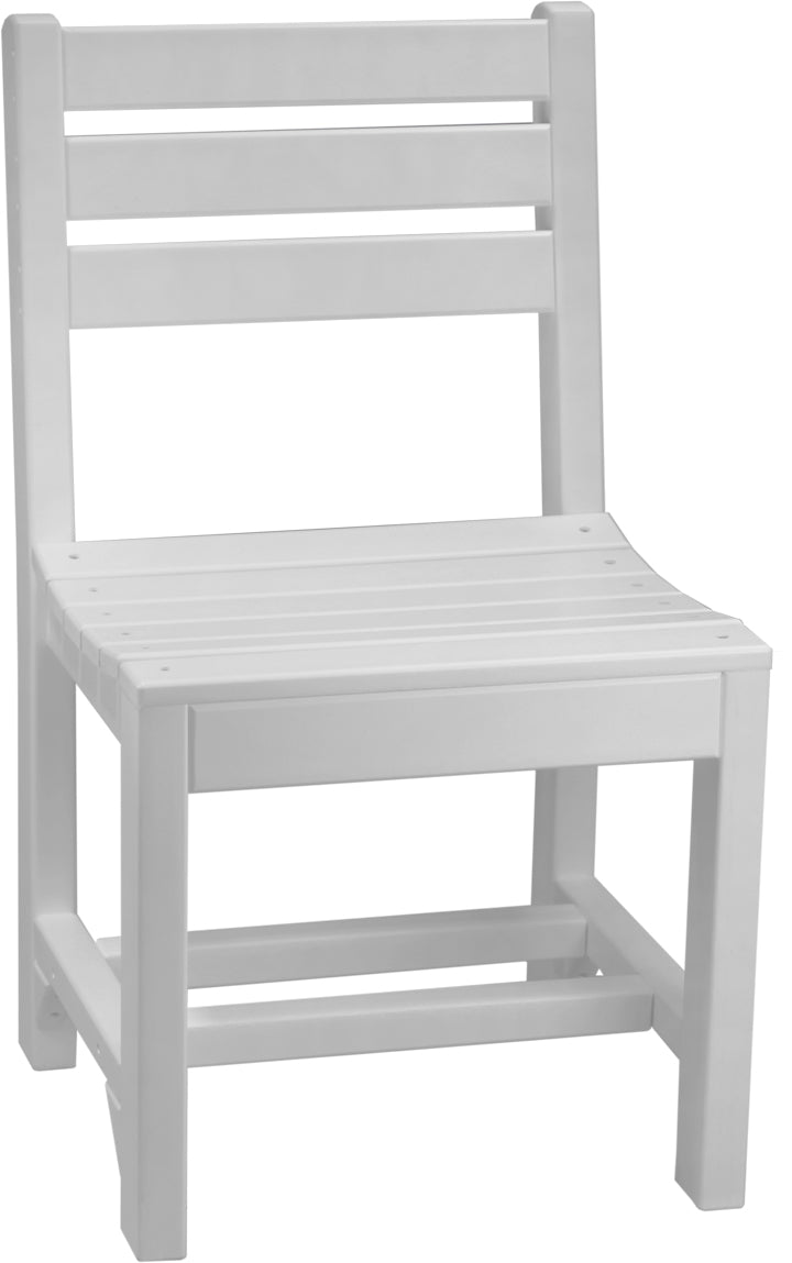 LuxCraft – Island Side Chair – Modern Outdoor Dining Chair for Patio Tables