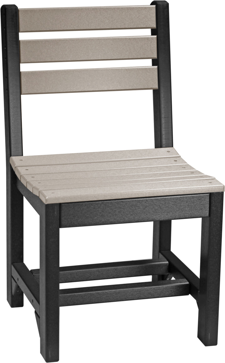 LuxCraft – Island Side Chair – Modern Outdoor Dining Chair for Patio Tables