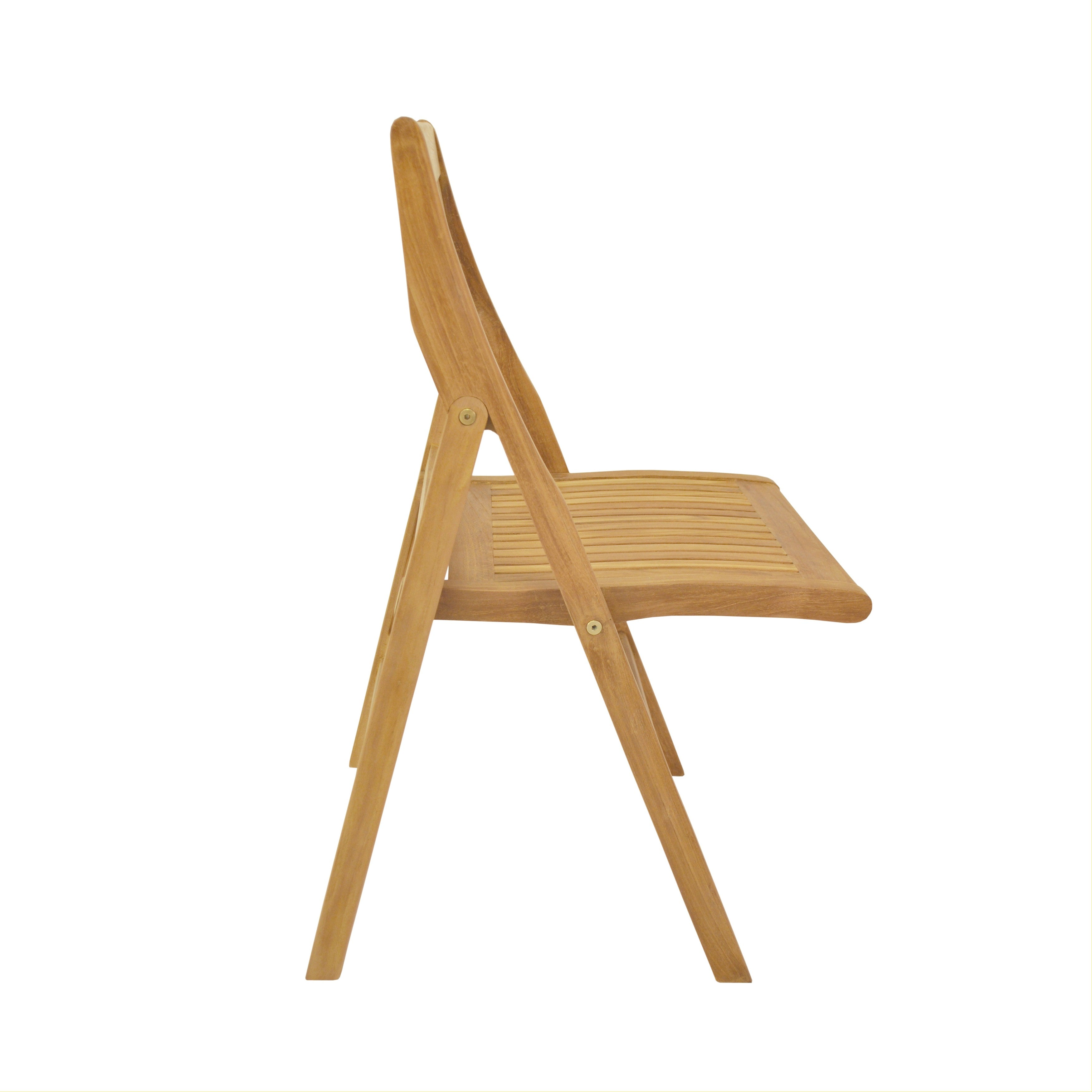 Anderson Teak Windsor Folding Chair (2-PC) – Solid Teak Outdoor Seating