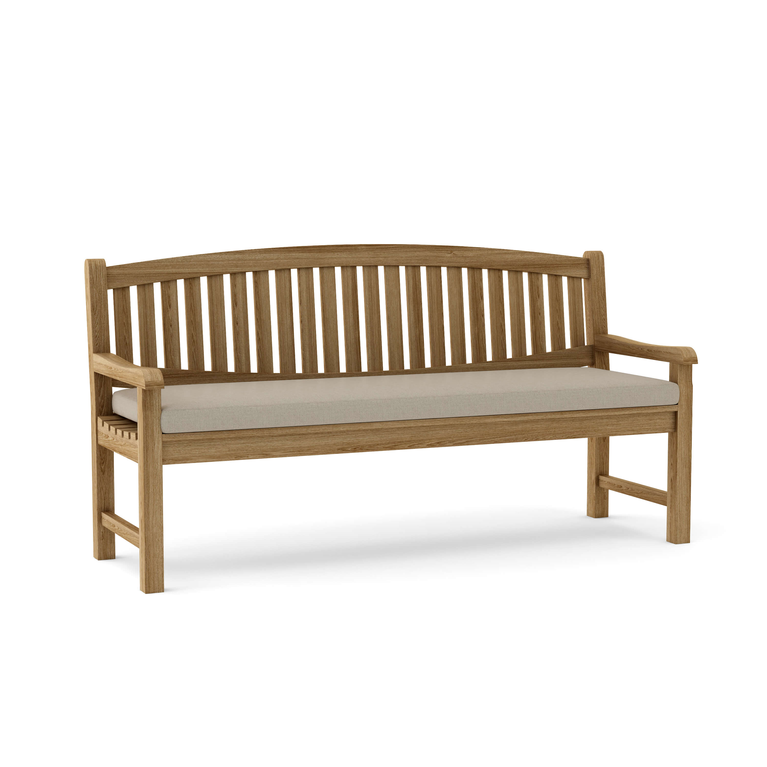 Anderson Teak Kingston 4-Seater Bench – Solid Teak Outdoor Garden Bench