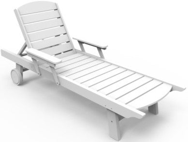 Seaside Kingston Chaise – Outdoor Patio Lounge Chair