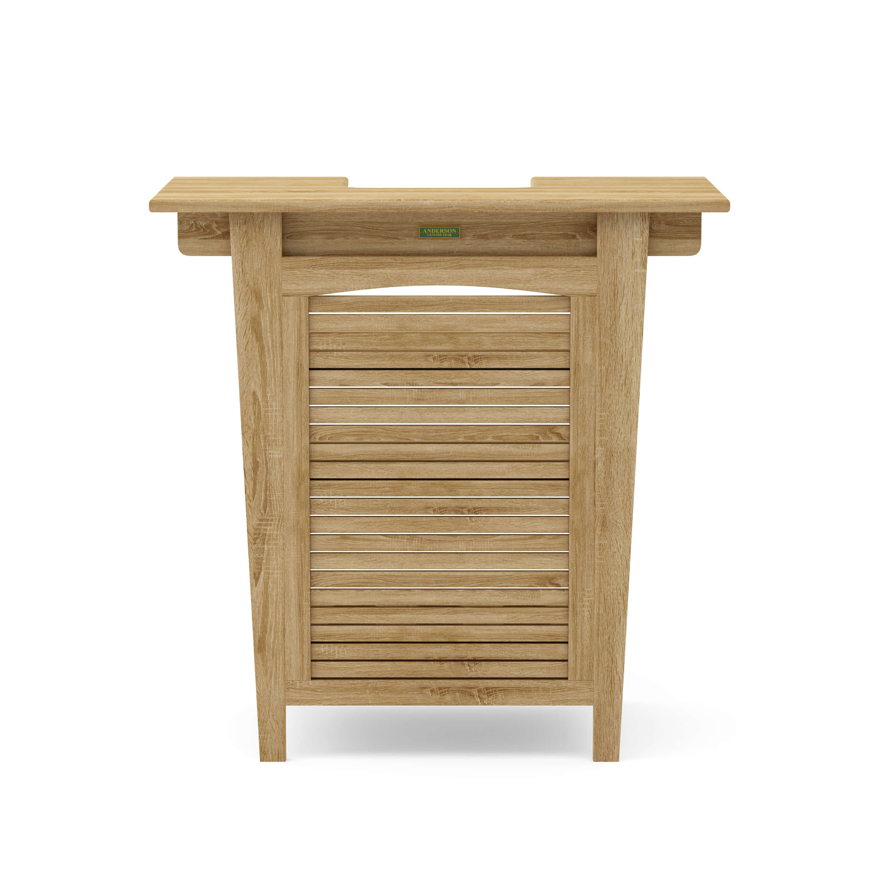 Anderson Teak Montego Bar Table – Teak Outdoor Patio Bar Table