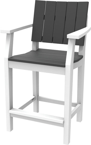 Seaside MAD Balcony Arm Chair – Outdoor Balcony Height Patio Chair