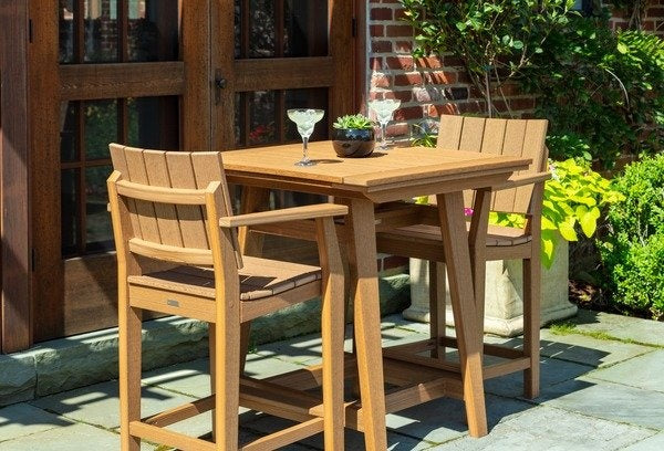 Seaside MAD Balcony Table 33″ x 33″ – Modern Outdoor Patio Table