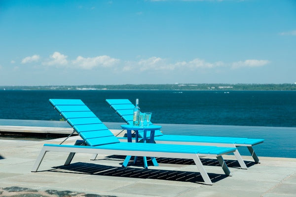 Seaside MAD Chaise – Aluminum Frame Outdoor Chaise Lounge