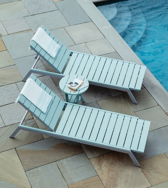 Seaside MAD Chaise – Aluminum Frame Outdoor Chaise Lounge