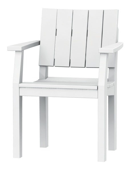 Seaside MAD 25″ Aluminum Outdoor Dining Arm Chair