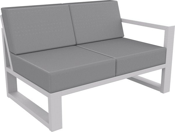 Seaside MIA Double Right Arm Section – Outdoor Patio Modular Seating
