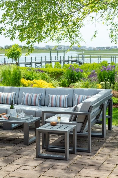 Seaside MIA End Table – Durable Outdoor Patio Side Table