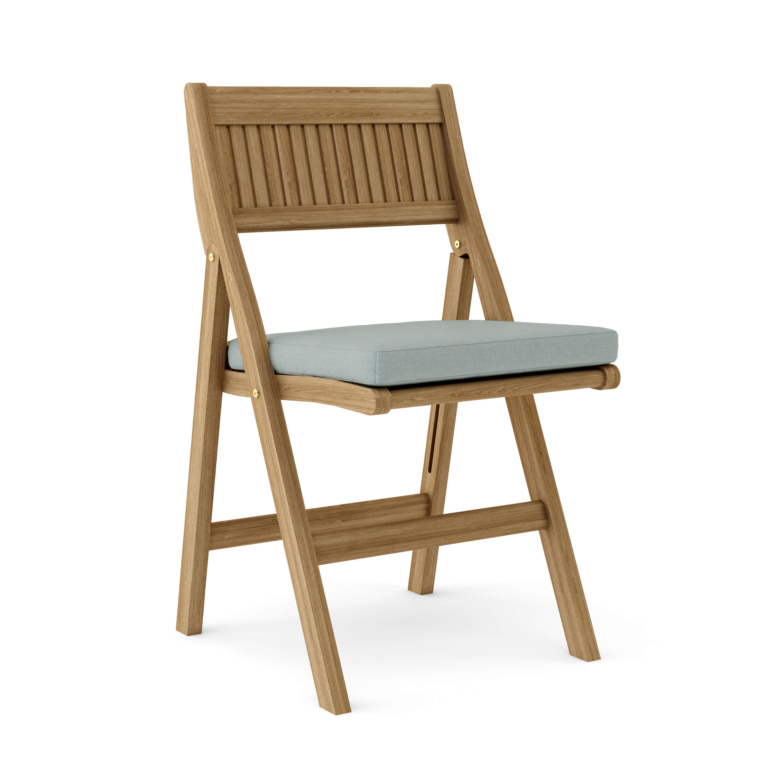 Anderson Teak Windsor Folding Chair (2-PC) – Solid Teak Outdoor Seating