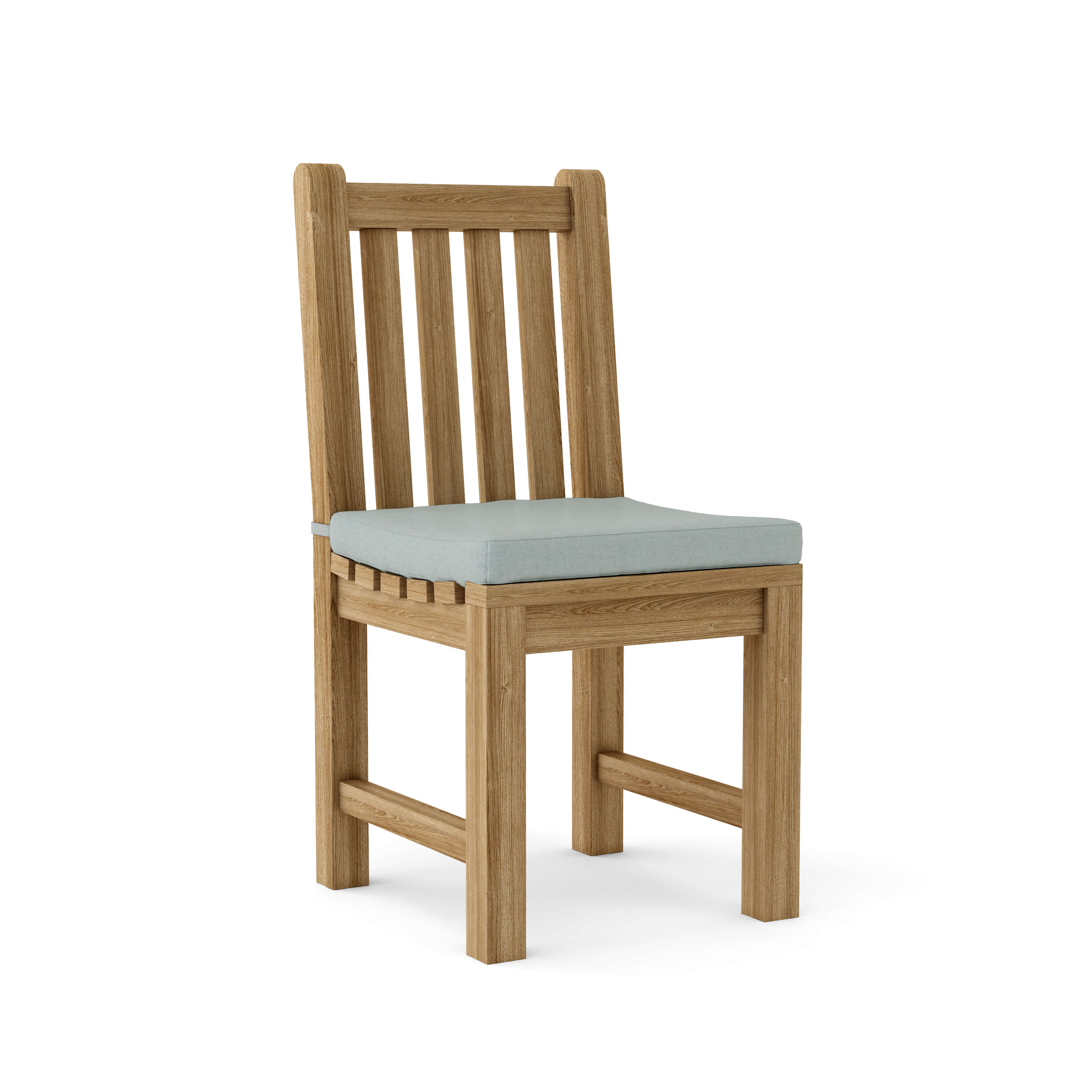 Anderson Teak Classic Dining Chair – Solid Teak Outdoor Dining Seating