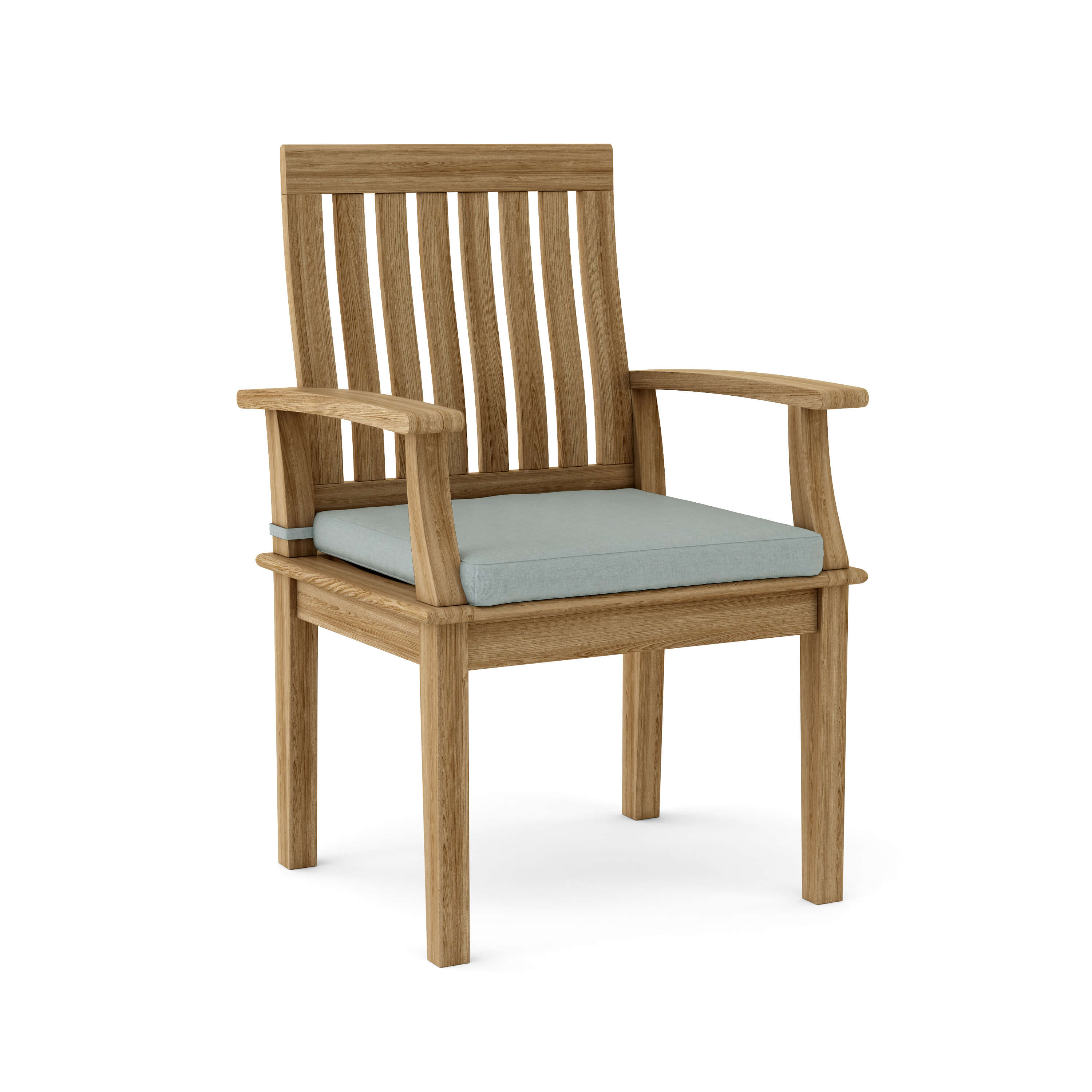 Anderson Teak Brianna Dining Armchair – Solid Teak Outdoor Dining Seating