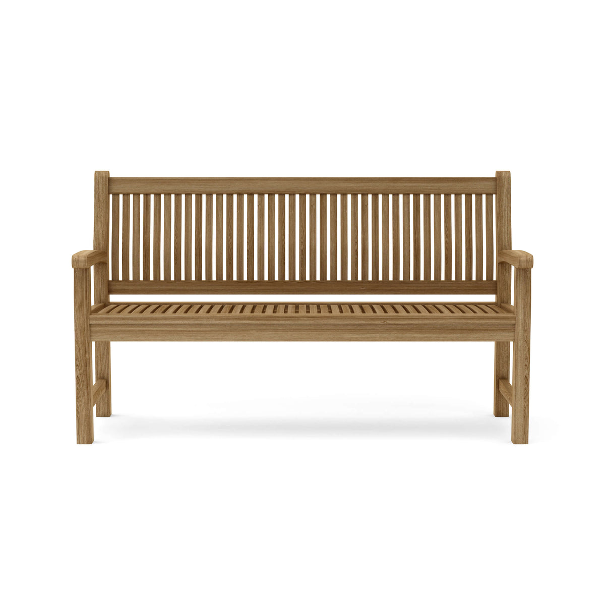 Anderson Teak Sahara 3-Seater Bench – Premium Grade A Teak Outdoor Garden & Patio Bench