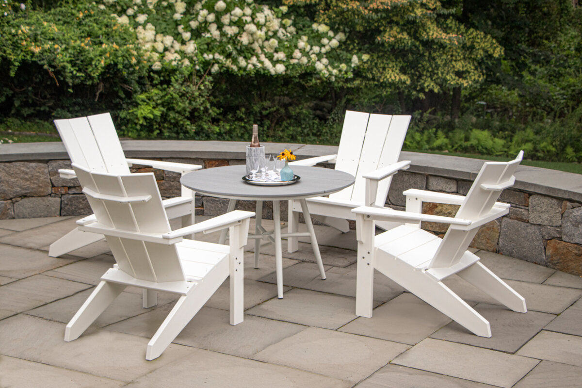 Seaside Coastline Monterey Adirondack Chair – Modern Outdoor Patio Seating