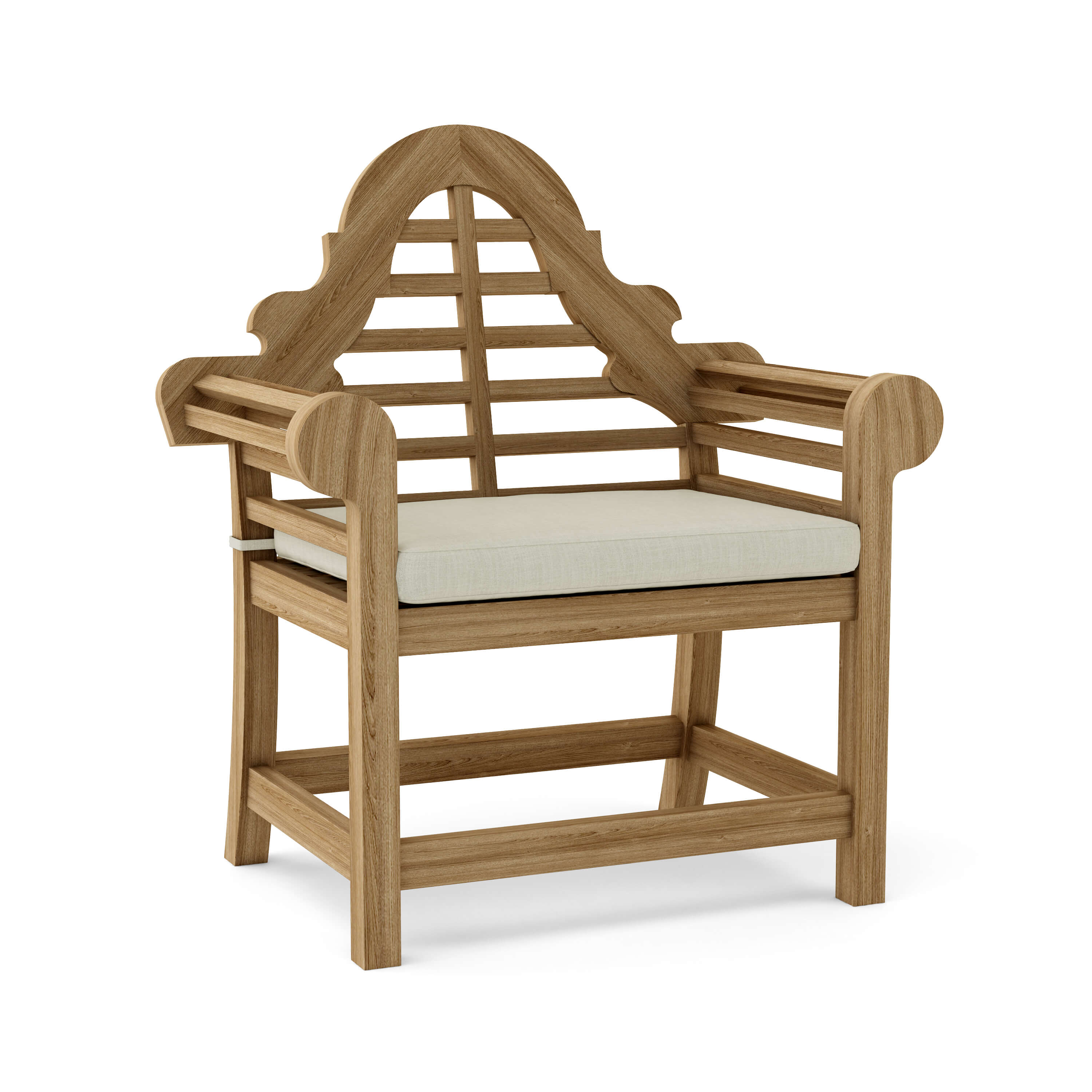 Anderson Teak Marlborough Dining Armchair – Classic Teak Outdoor Seating