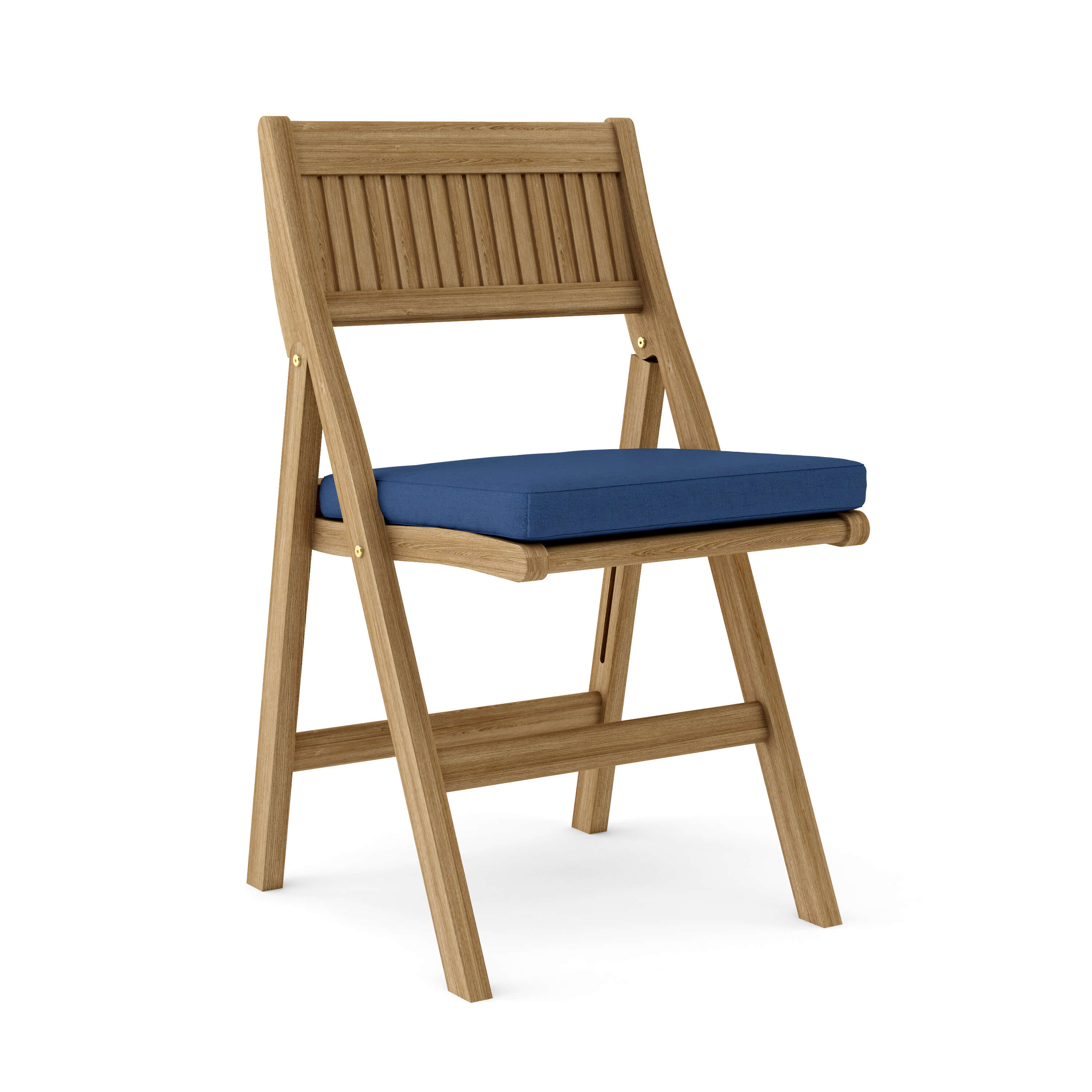 Anderson Teak Windsor Folding Chair (2-PC) – Solid Teak Outdoor Seating