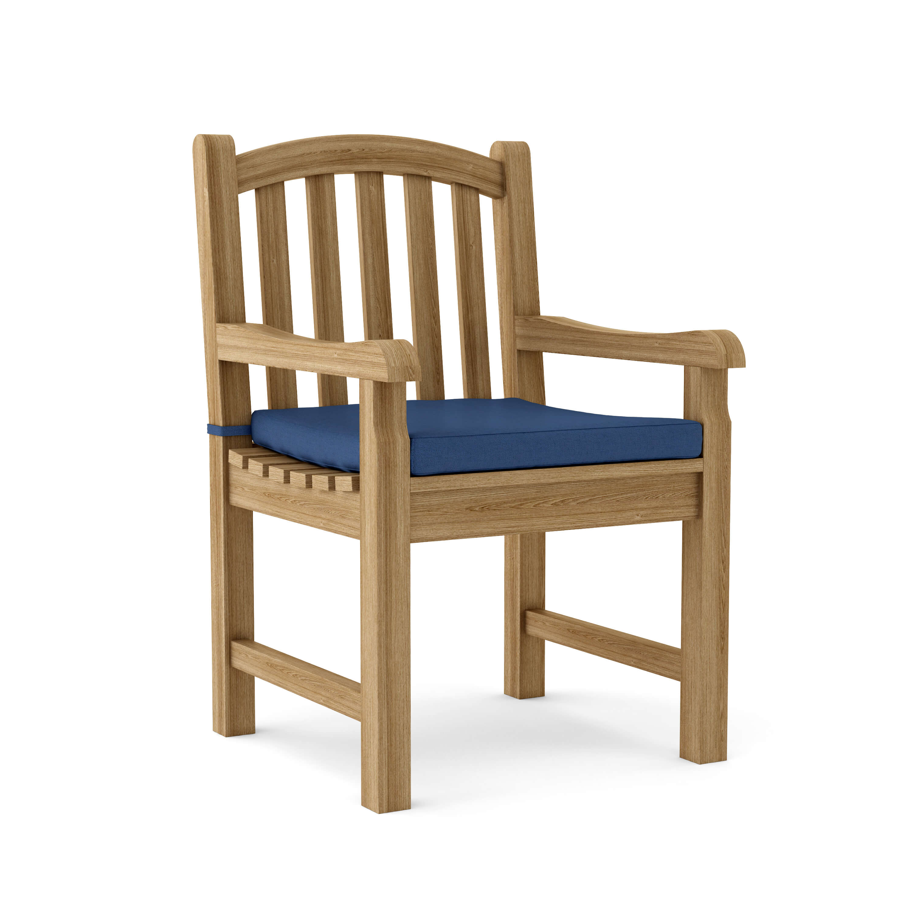 Anderson Teak Chelsea Dining Armchair – Solid Teak Outdoor Dining Seating
