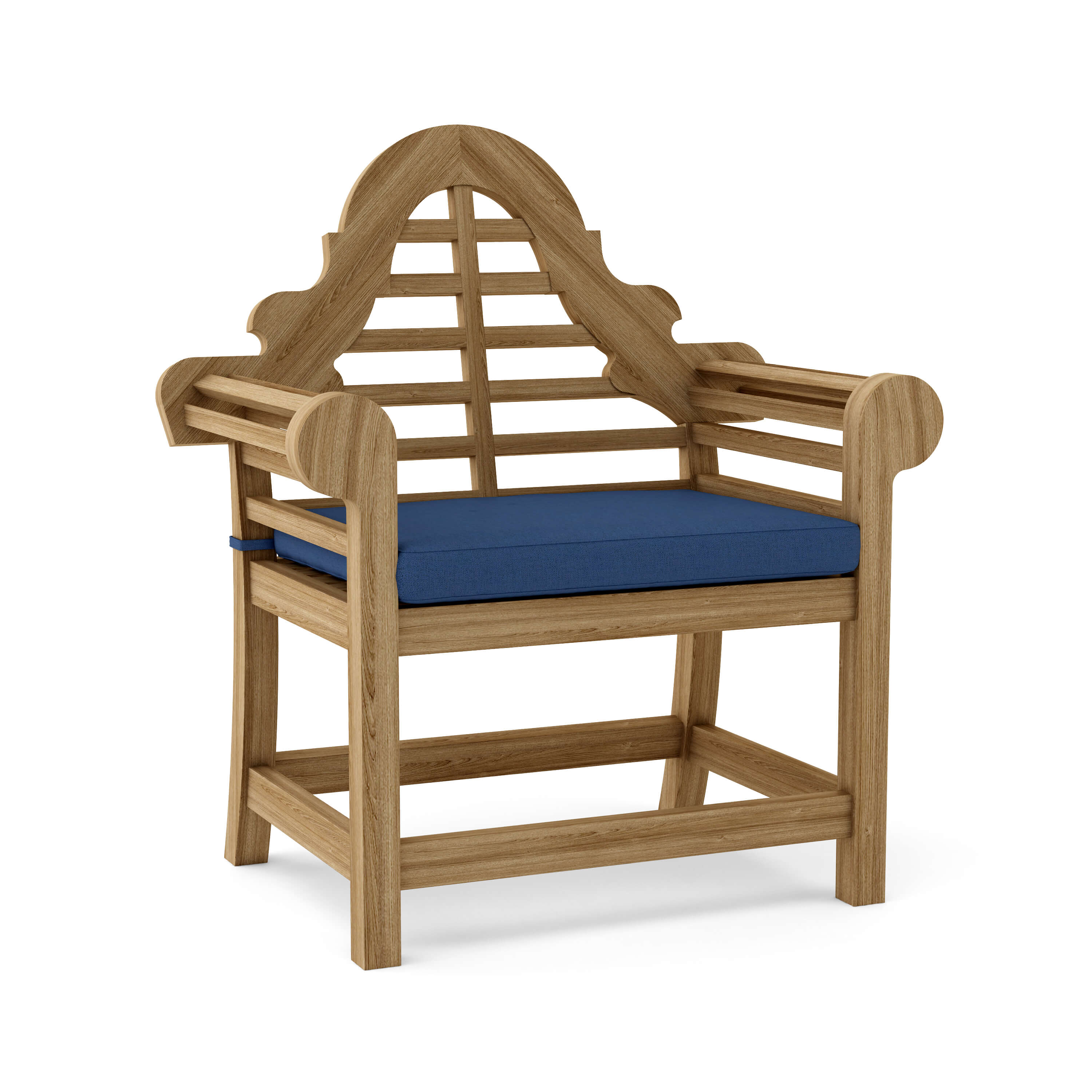 Anderson Teak Marlborough Dining Armchair – Classic Teak Outdoor Seating
