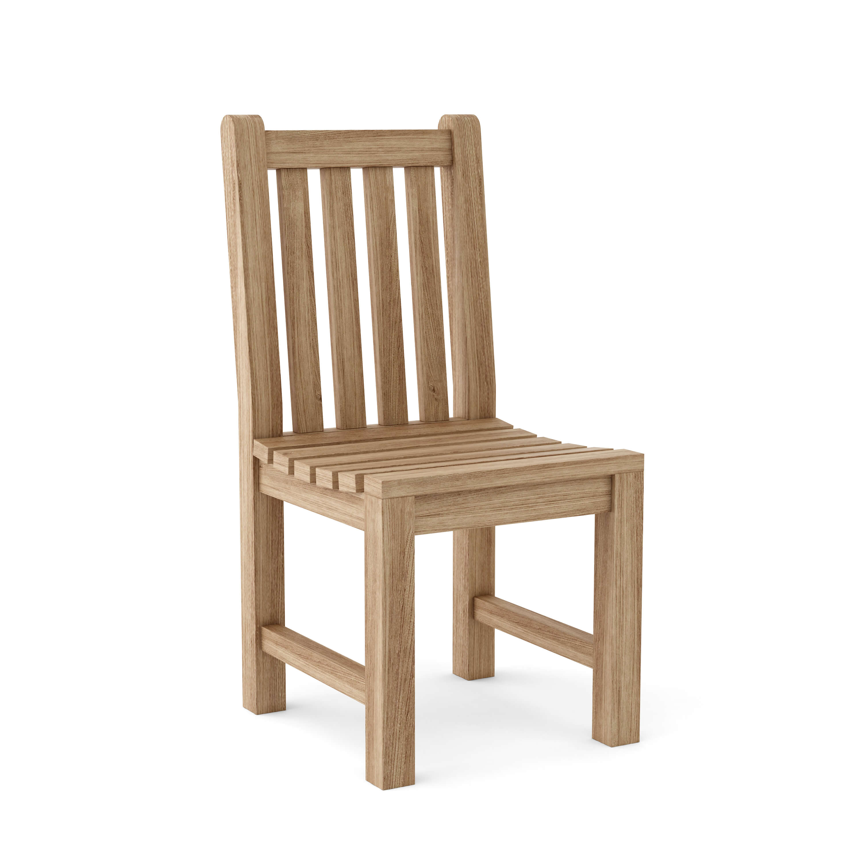 Anderson Teak Classic Dining Chair – Solid Teak Outdoor Dining Seating