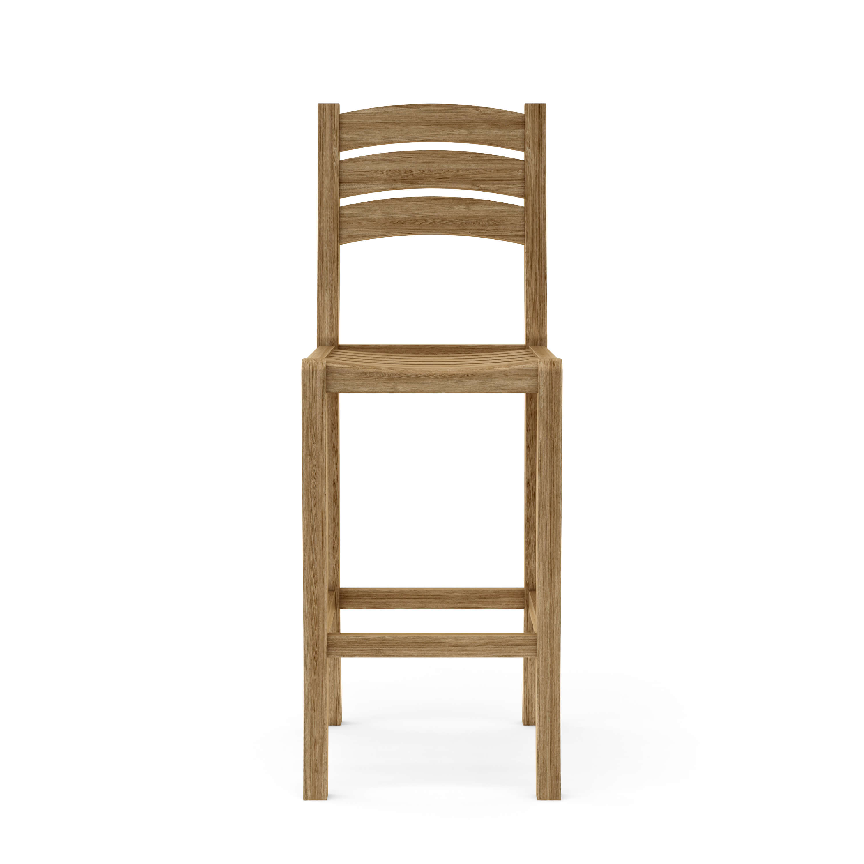 Anderson Teak Mandalay Bar Chair – Teak Outdoor Bar Height Seating