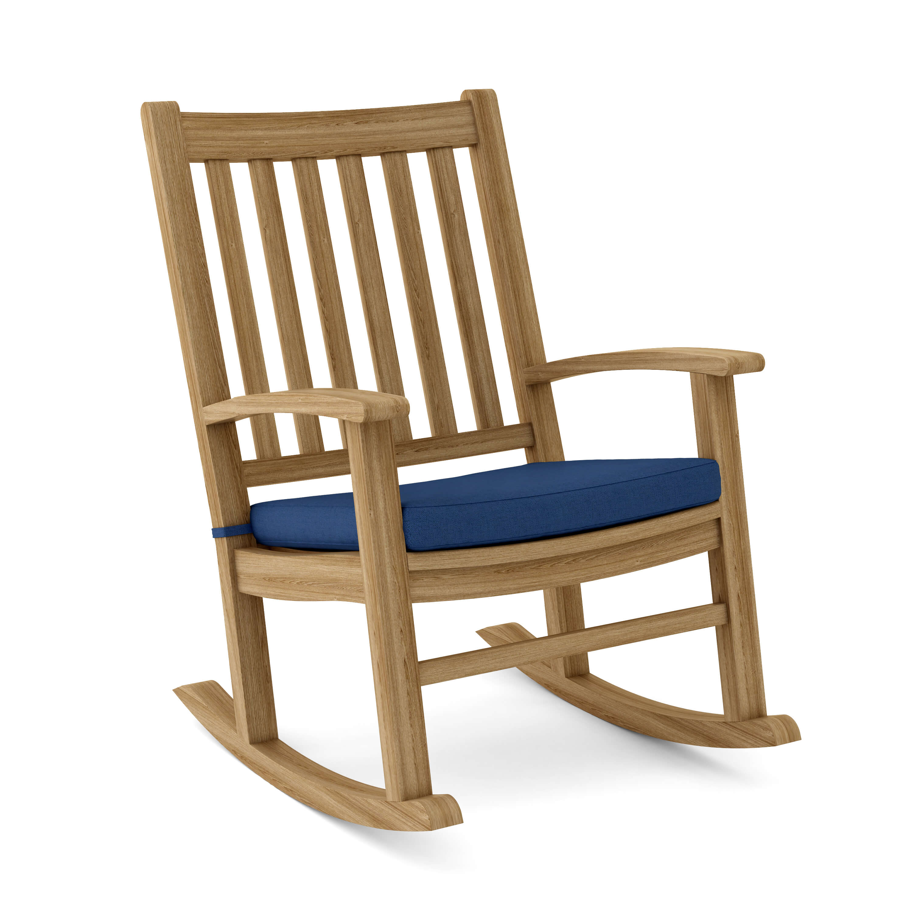 Anderson Teak Palm Beach Rocking Armchair – Classic Teak Outdoor Rocker