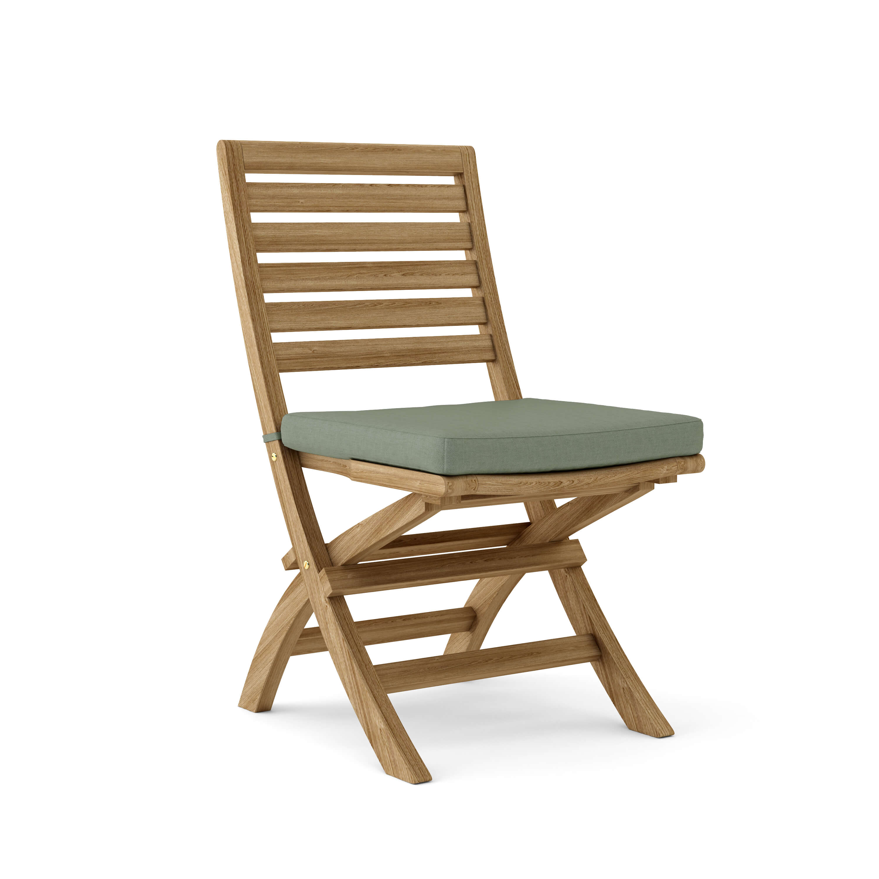Anderson Teak Andrew Folding Chair (2-PC) – Solid Teak Outdoor Seating