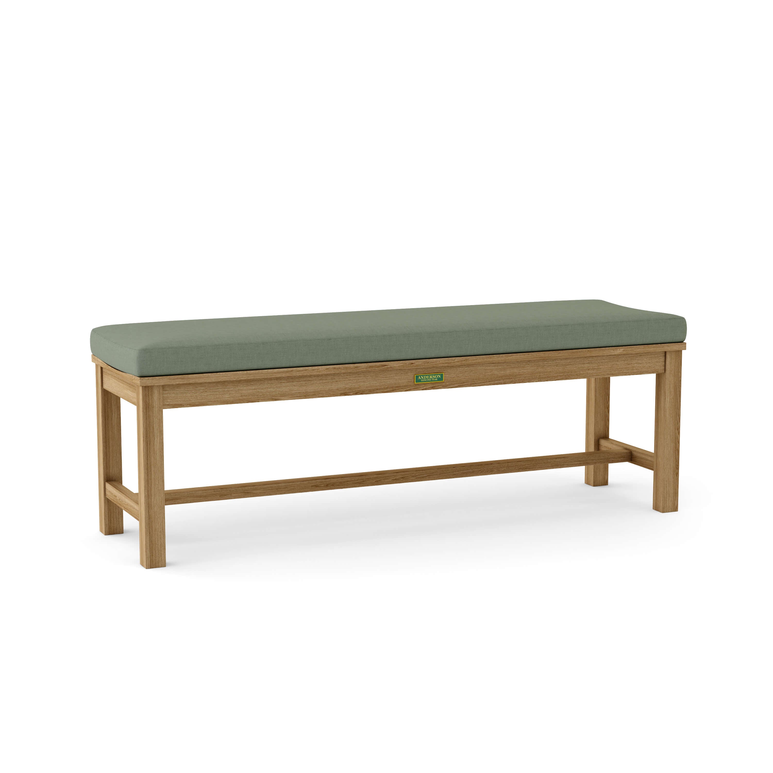 Anderson Teak – Casablanca 3-Seater Backless Bench – Curved Teak Seating