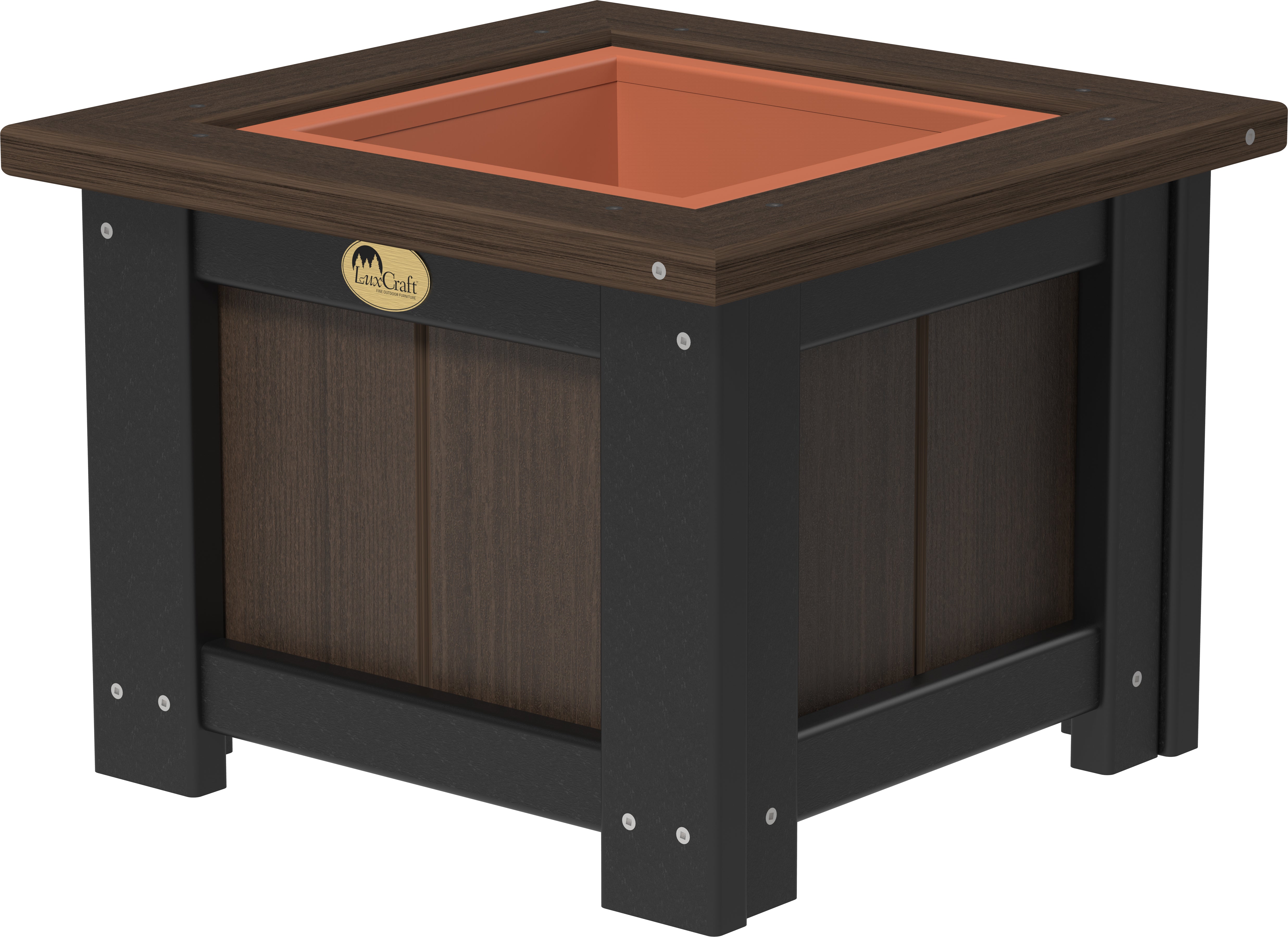 LuxCraft – Square Planter – Durable Outdoor Planter with Drainage Liner