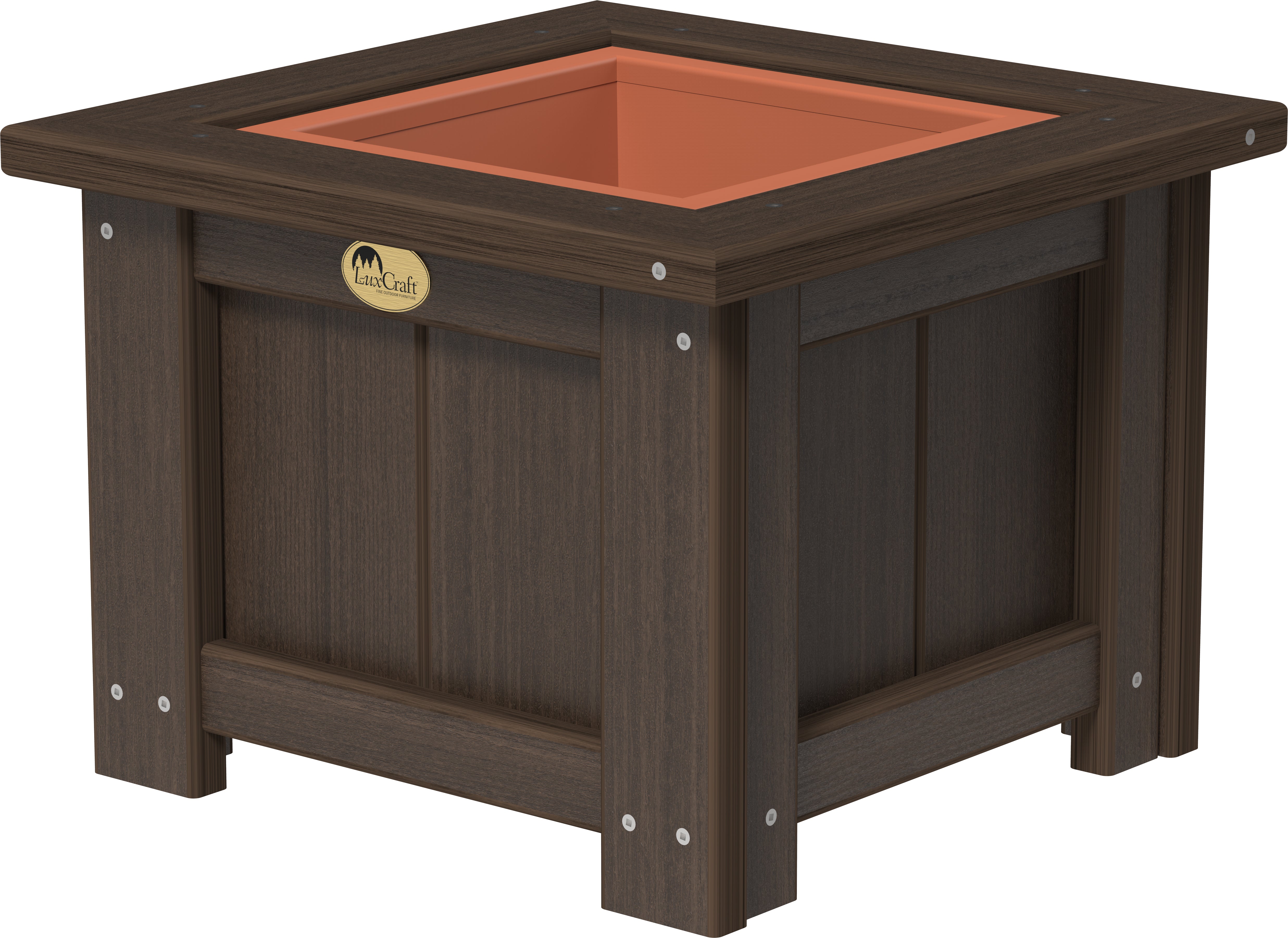 LuxCraft – Square Planter – Durable Outdoor Planter with Drainage Liner