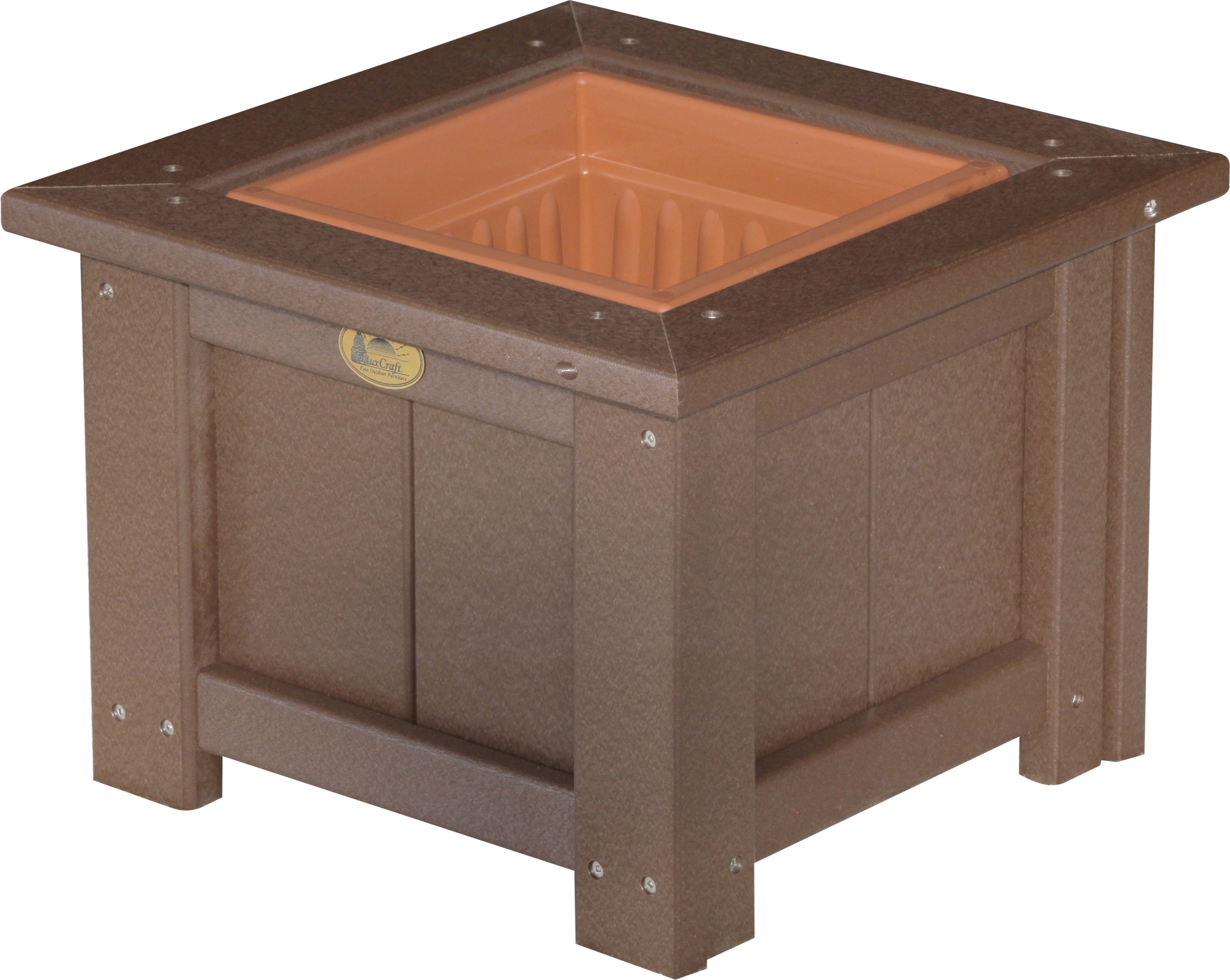 LuxCraft – Square Planter – Durable Outdoor Planter with Drainage Liner