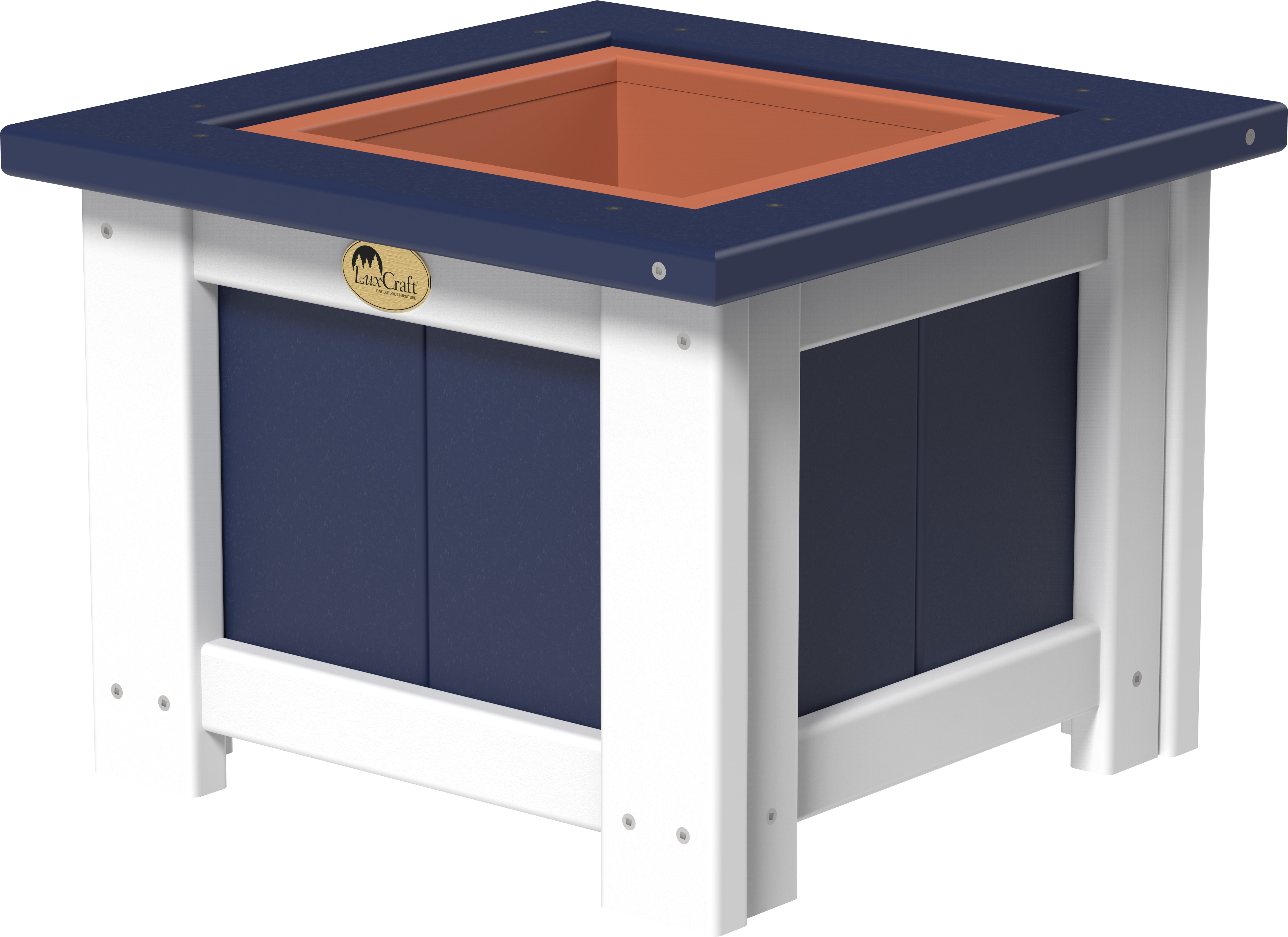 LuxCraft – Square Planter – Durable Outdoor Planter with Drainage Liner