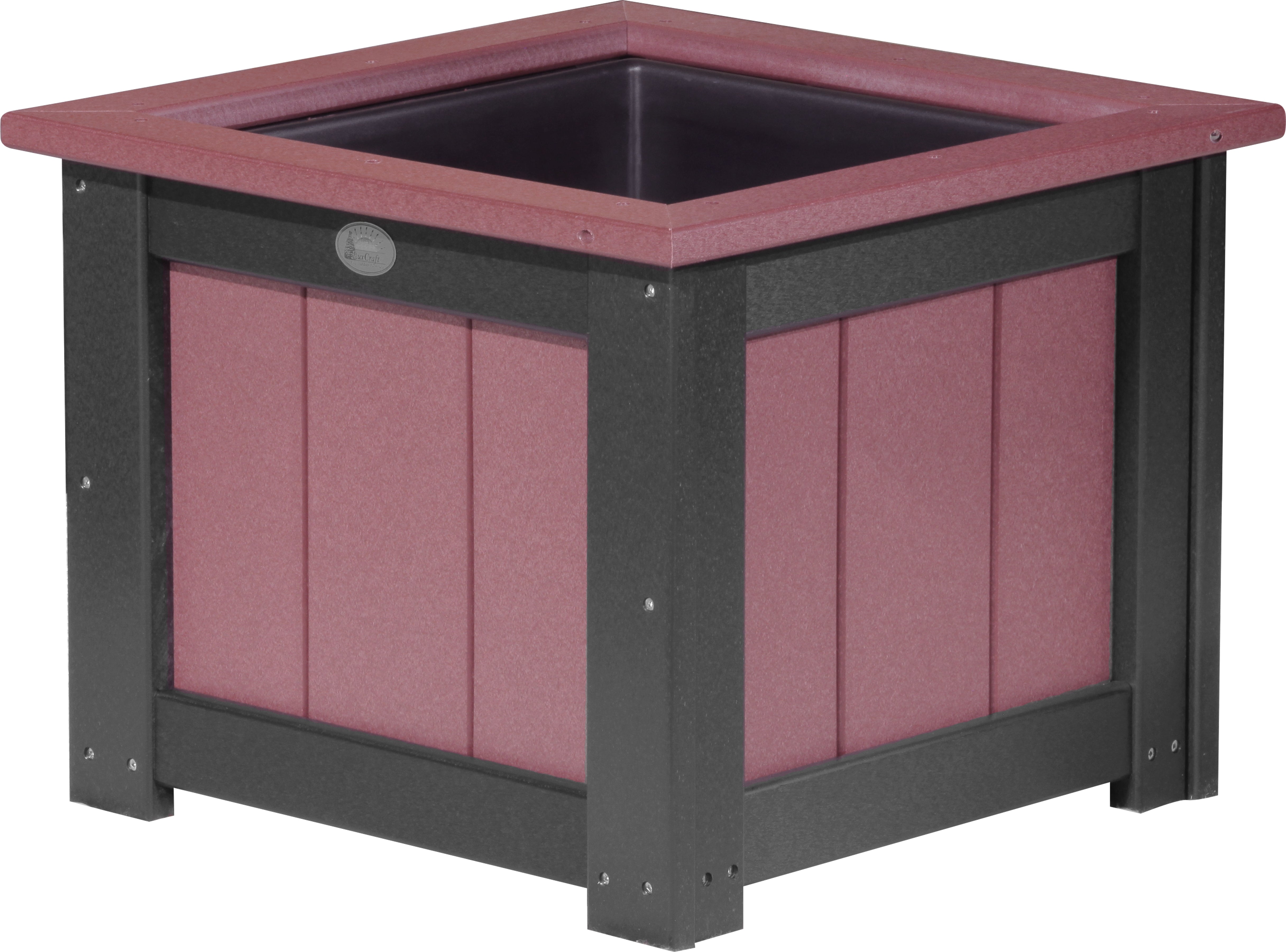 LuxCraft – Square Planter – Durable Outdoor Planter with Drainage Liner