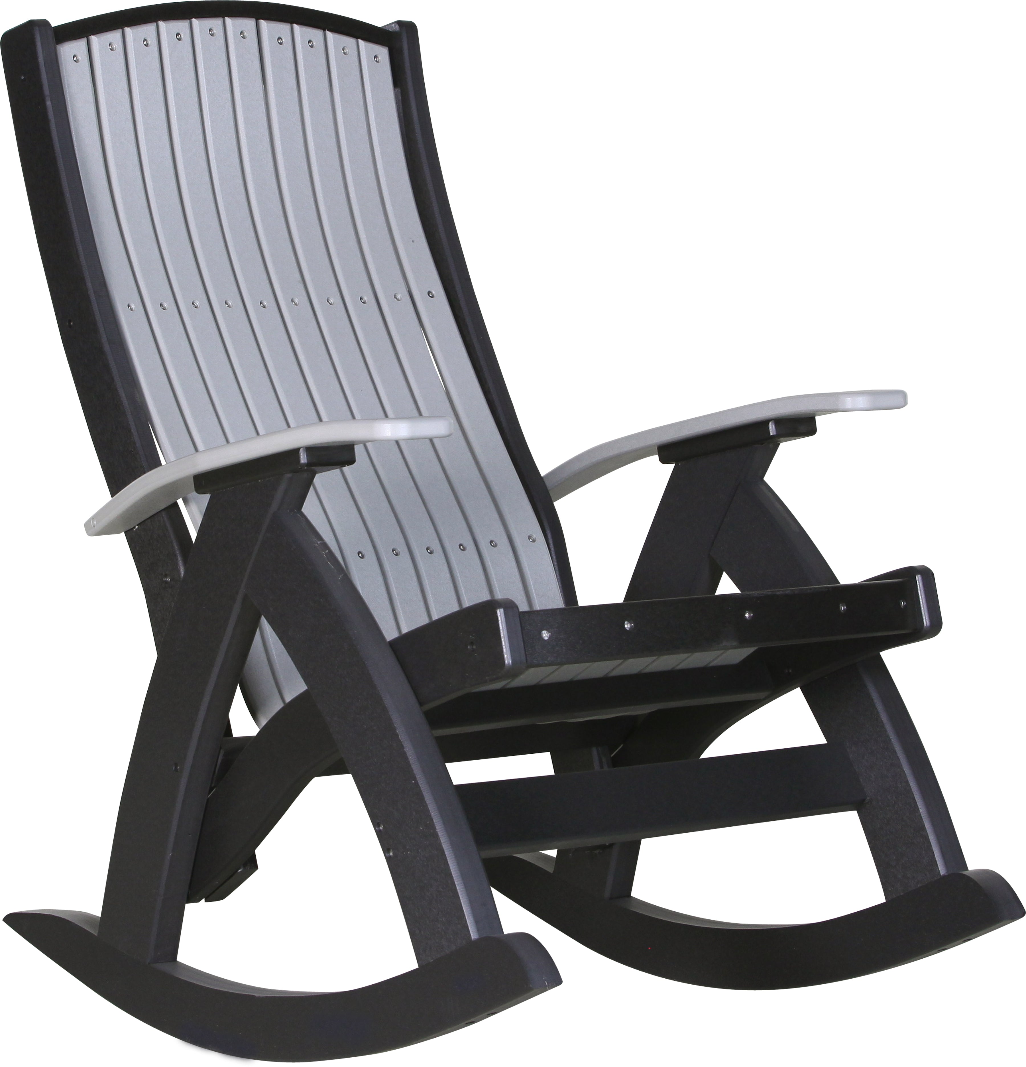 LuxCraft – Comfort Rocker – Smooth Outdoor Rocking Chair for Patio Relaxation
