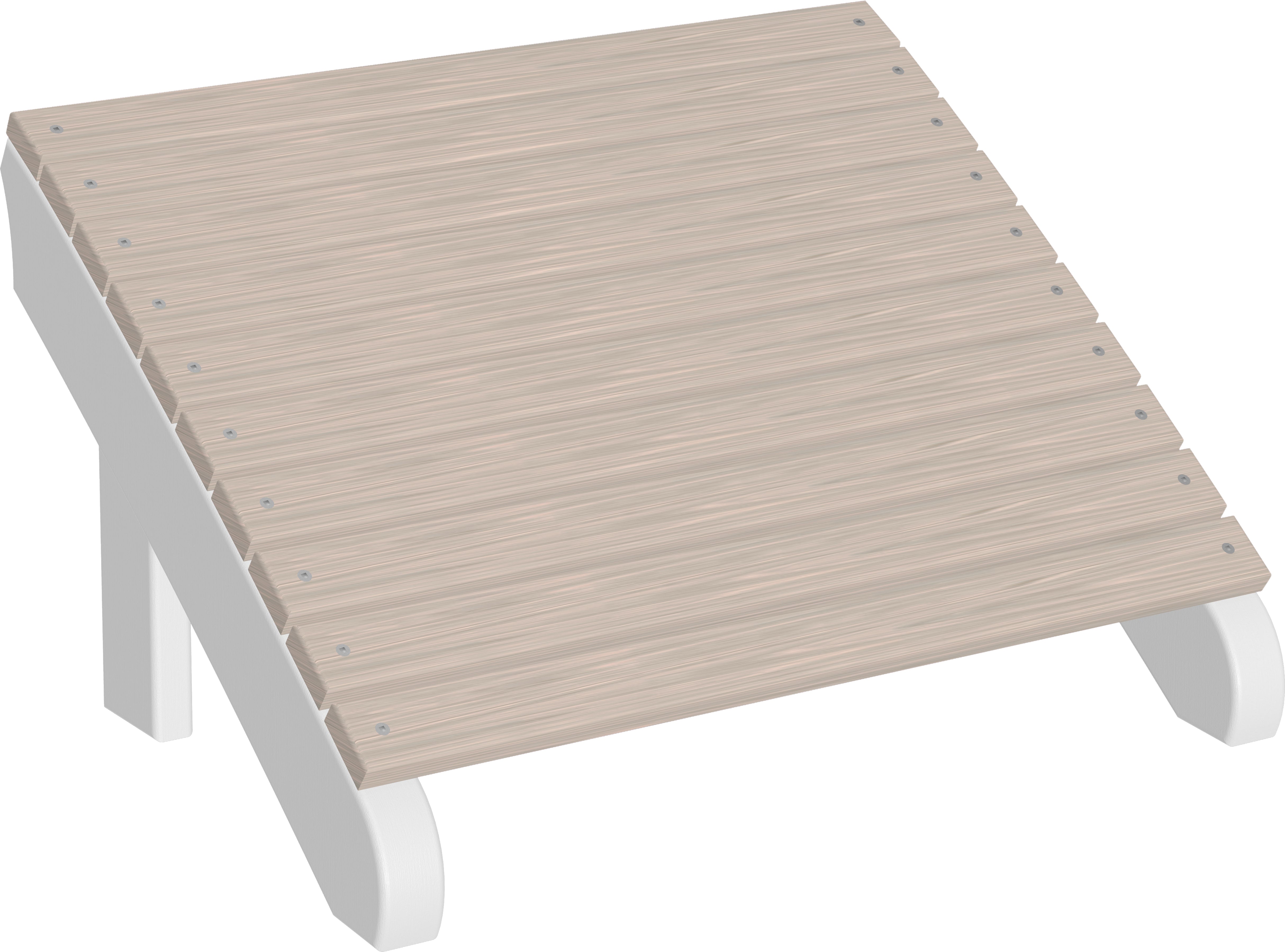 LuxCraft – Deluxe Adirondack Footrest – Comfort Upgrade for Adirondack Chairs