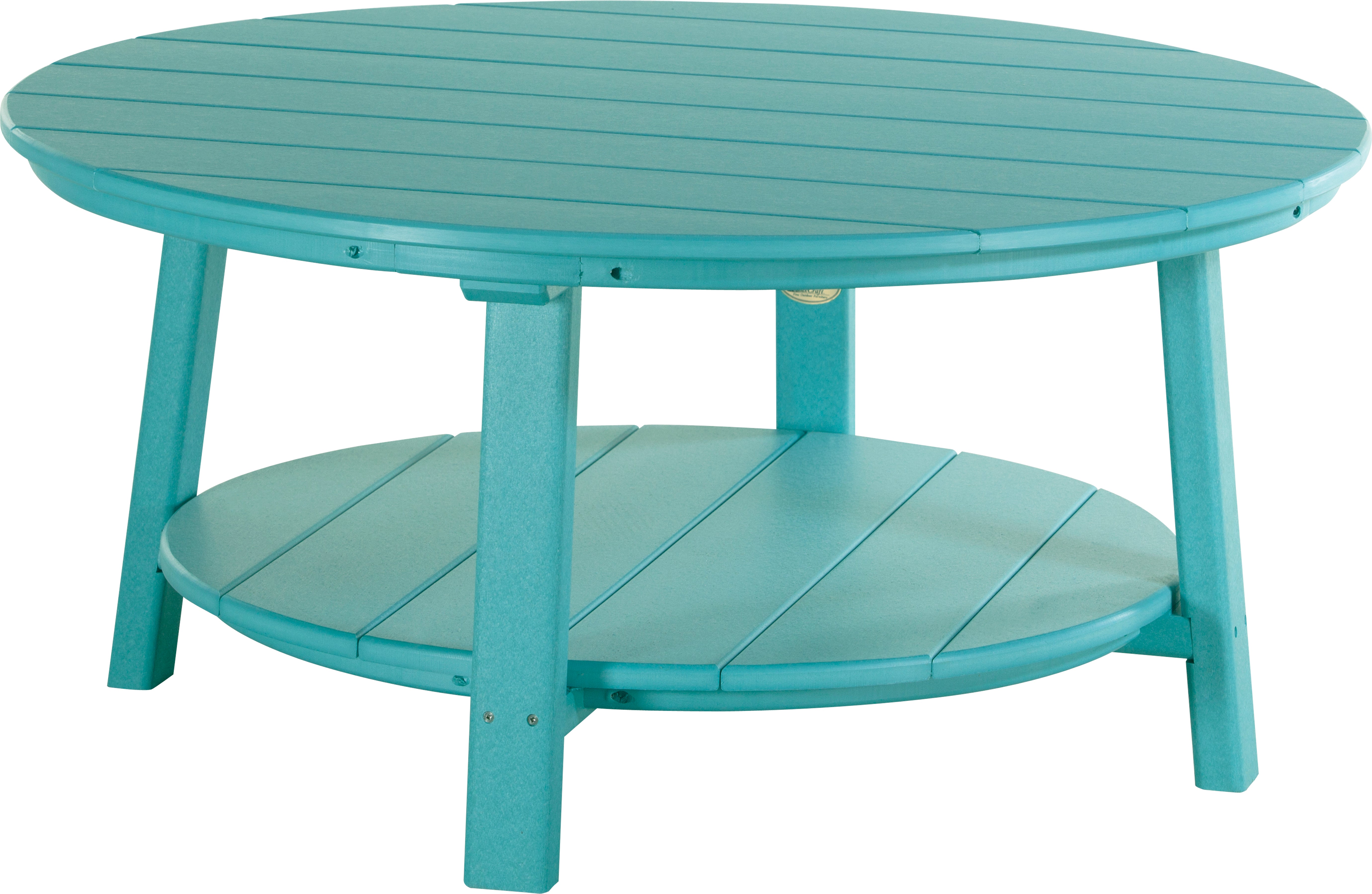 LuxCraft – Deluxe Conversation Table – Large Round Outdoor Gathering Table