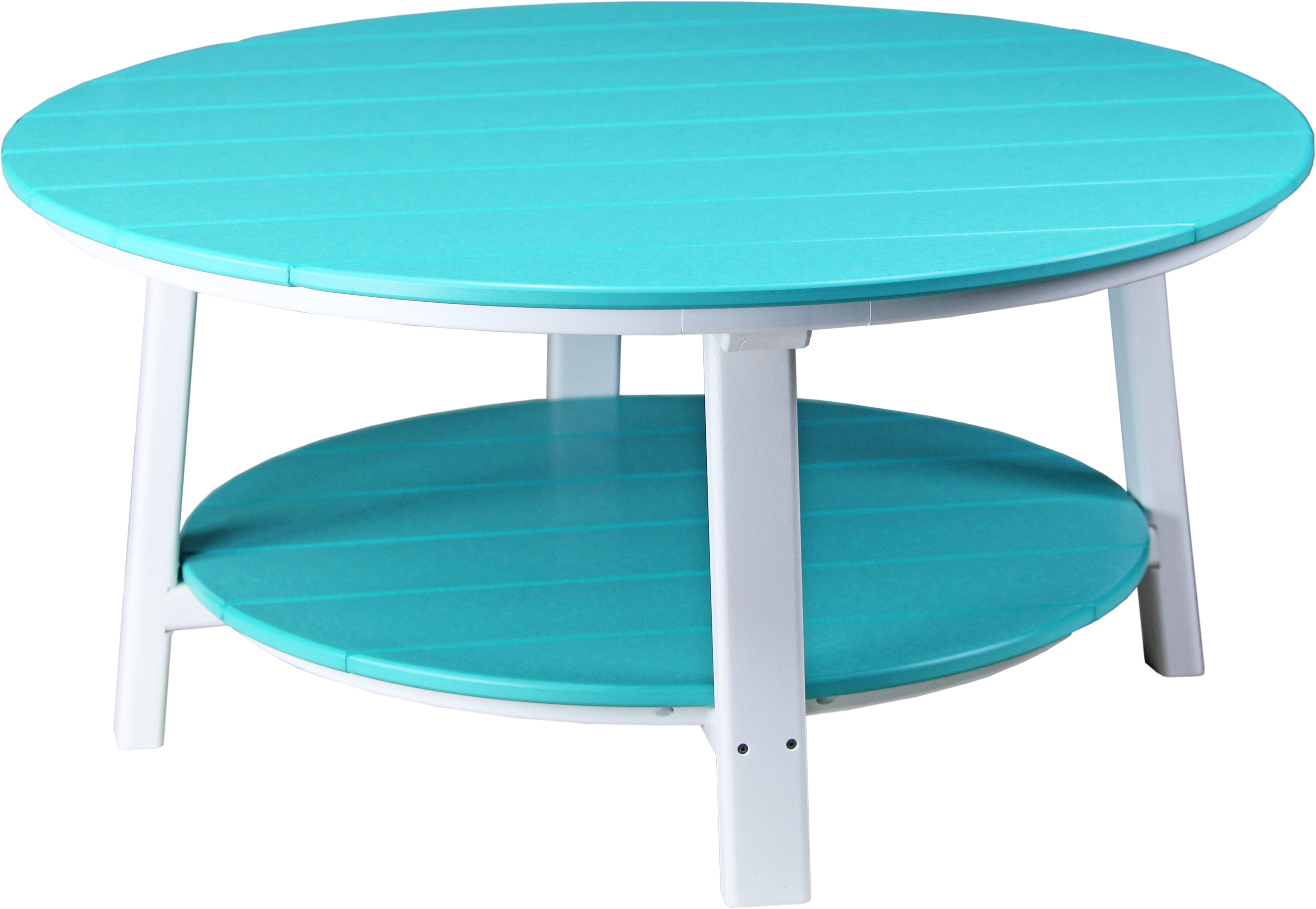 LuxCraft – Deluxe Conversation Table – Large Round Outdoor Gathering Table