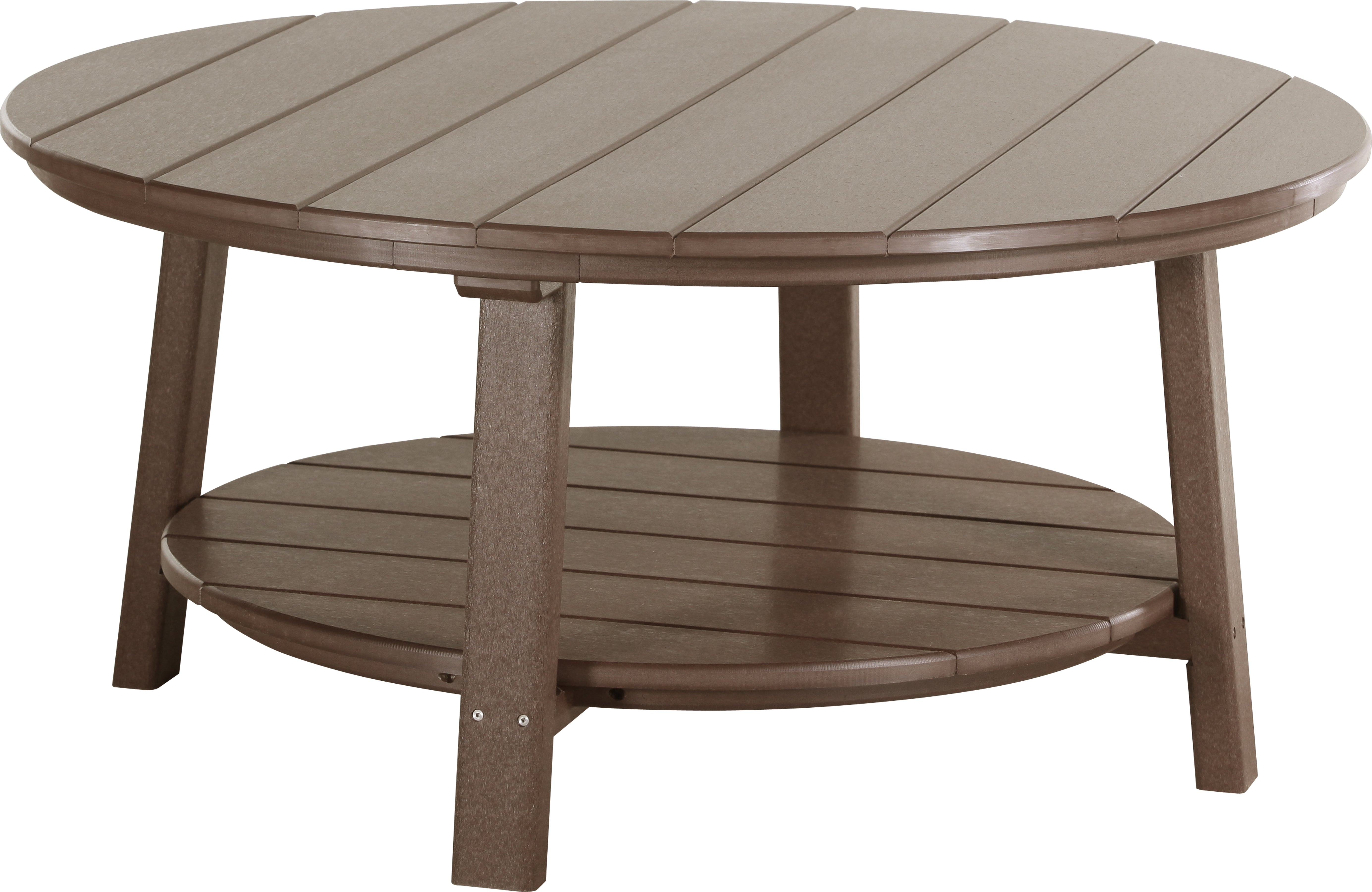 LuxCraft – Deluxe Conversation Table – Large Round Outdoor Gathering Table
