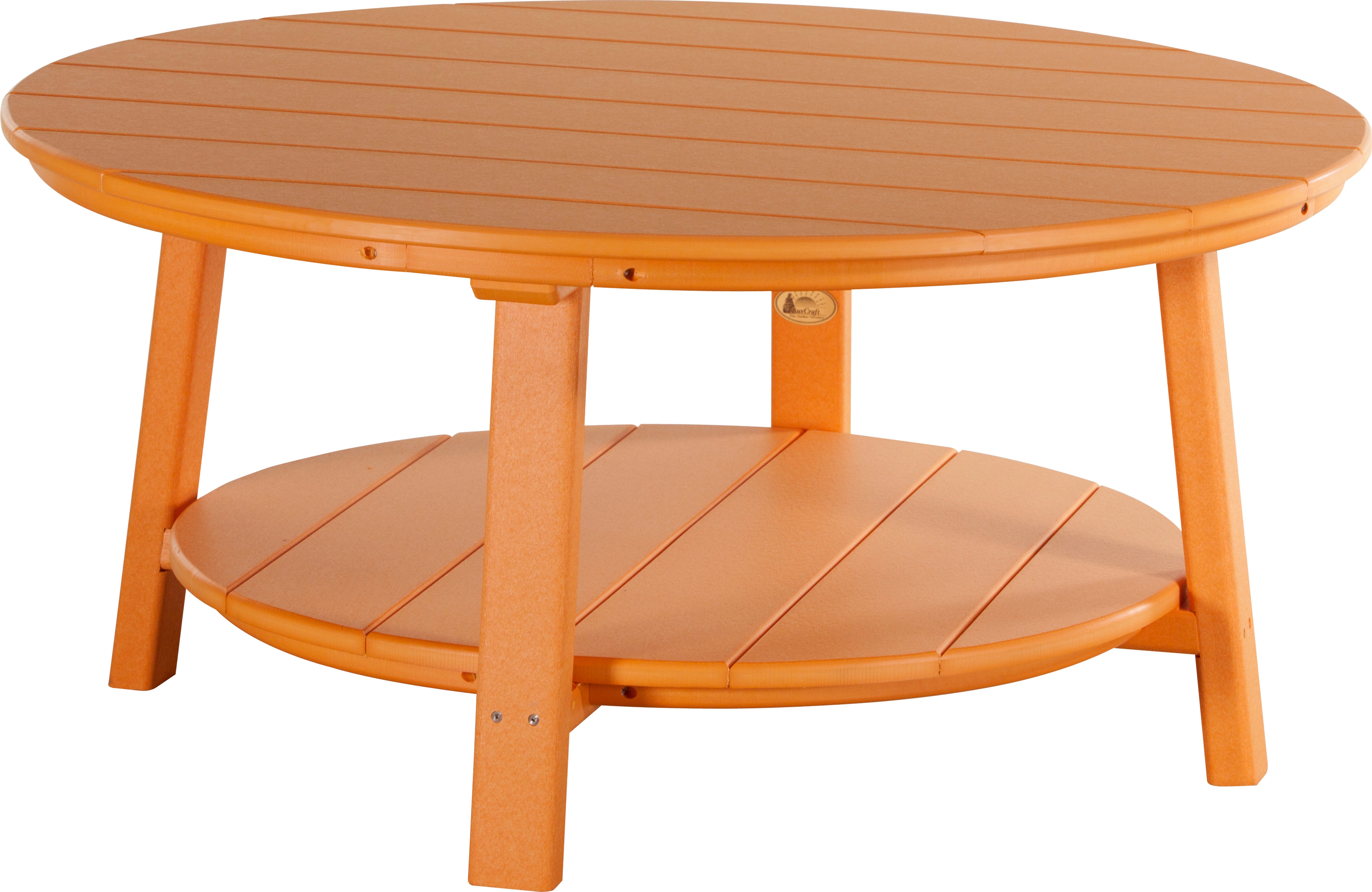 LuxCraft – Deluxe Conversation Table – Large Round Outdoor Gathering Table