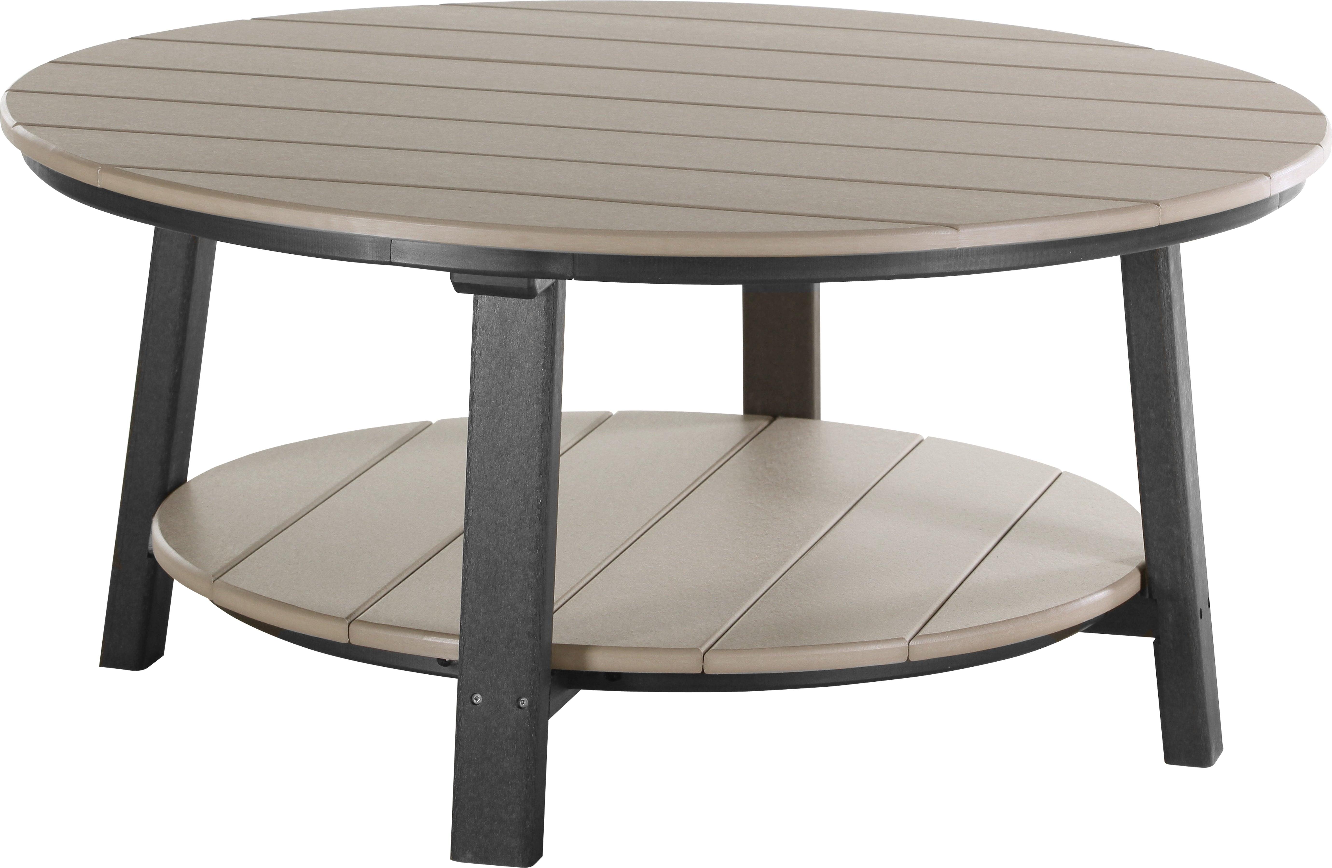 LuxCraft – Deluxe Conversation Table – Large Round Outdoor Gathering Table
