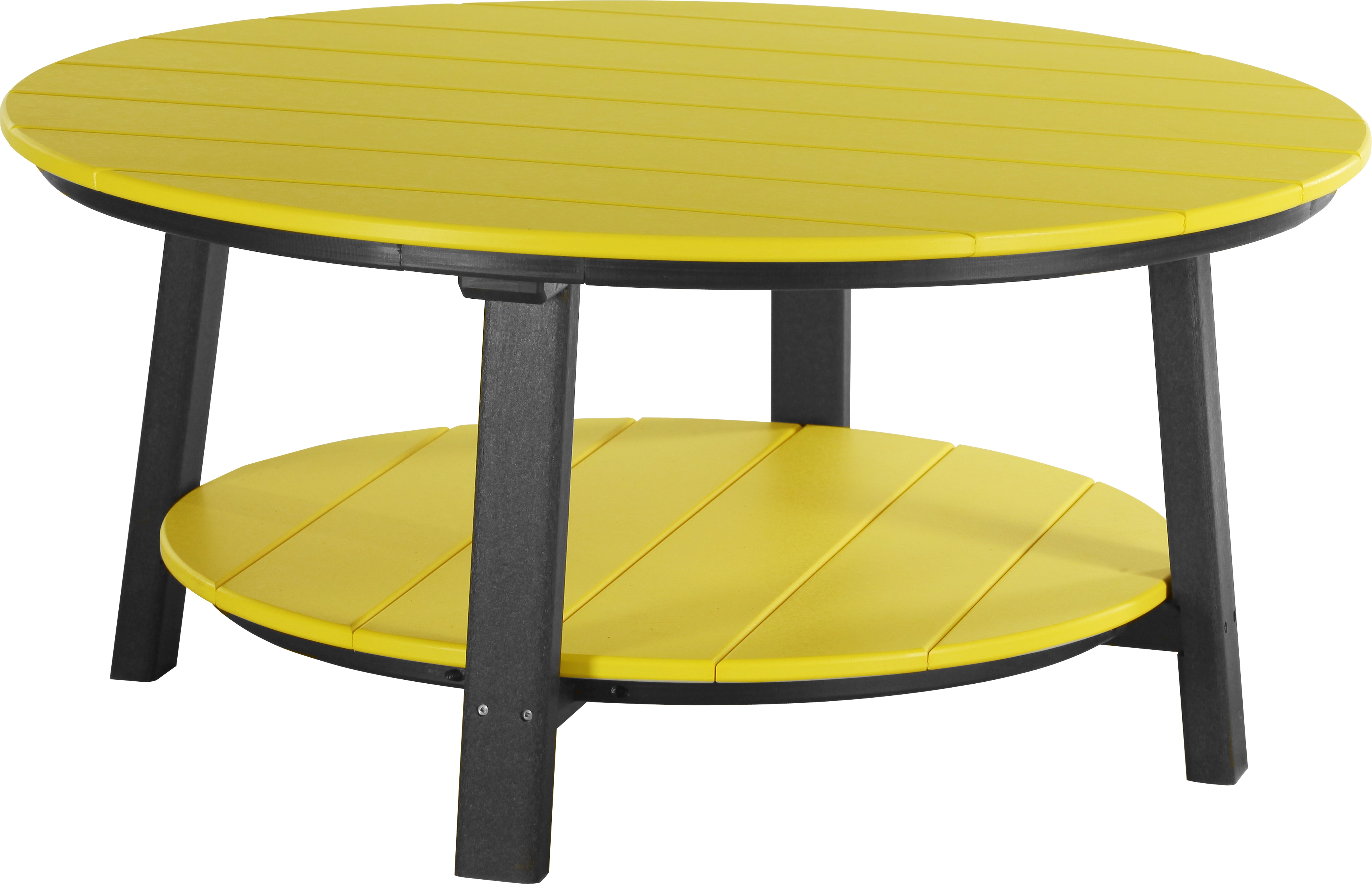 LuxCraft – Deluxe Conversation Table – Large Round Outdoor Gathering Table