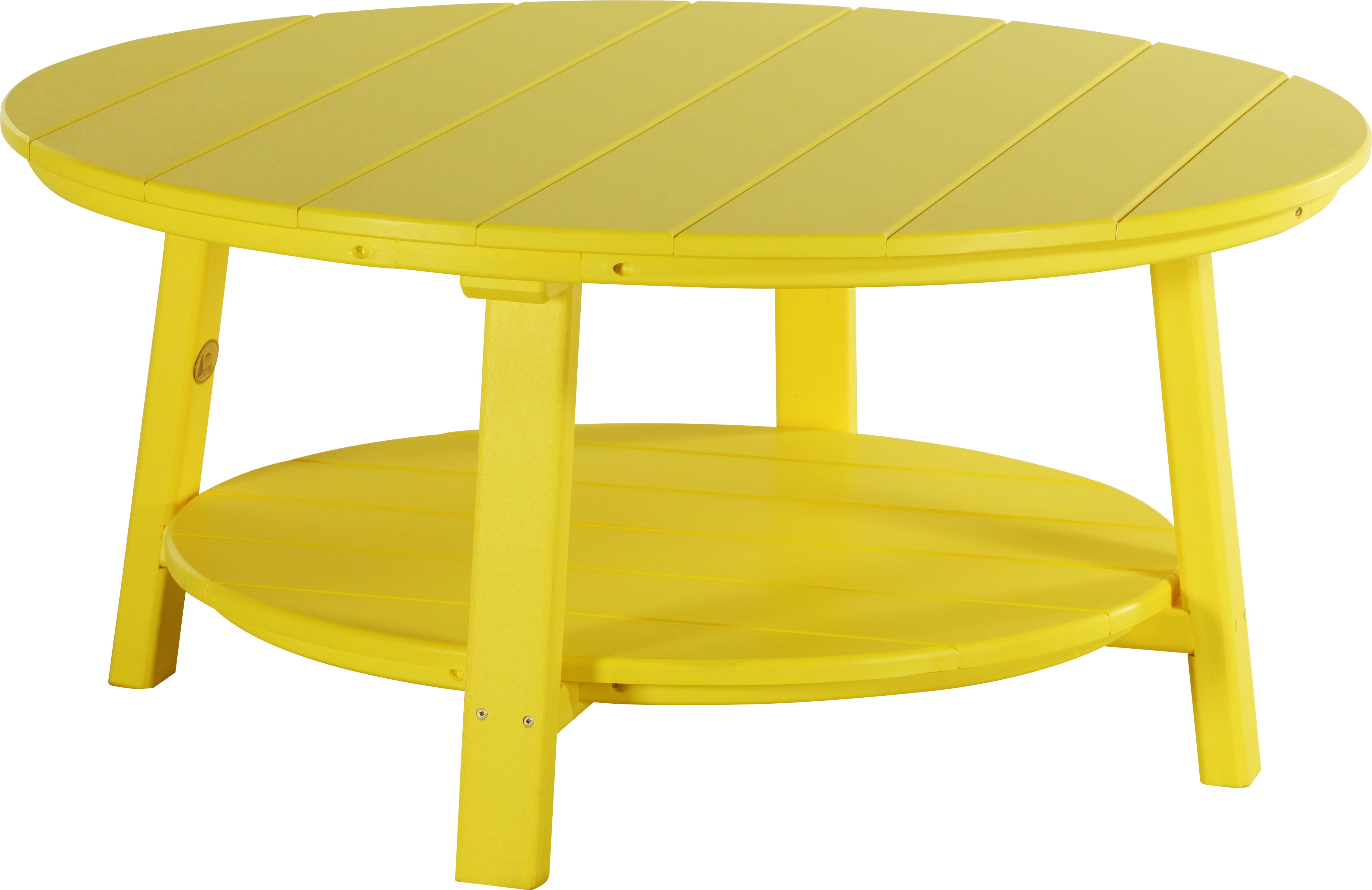 LuxCraft – Deluxe Conversation Table – Large Round Outdoor Gathering Table