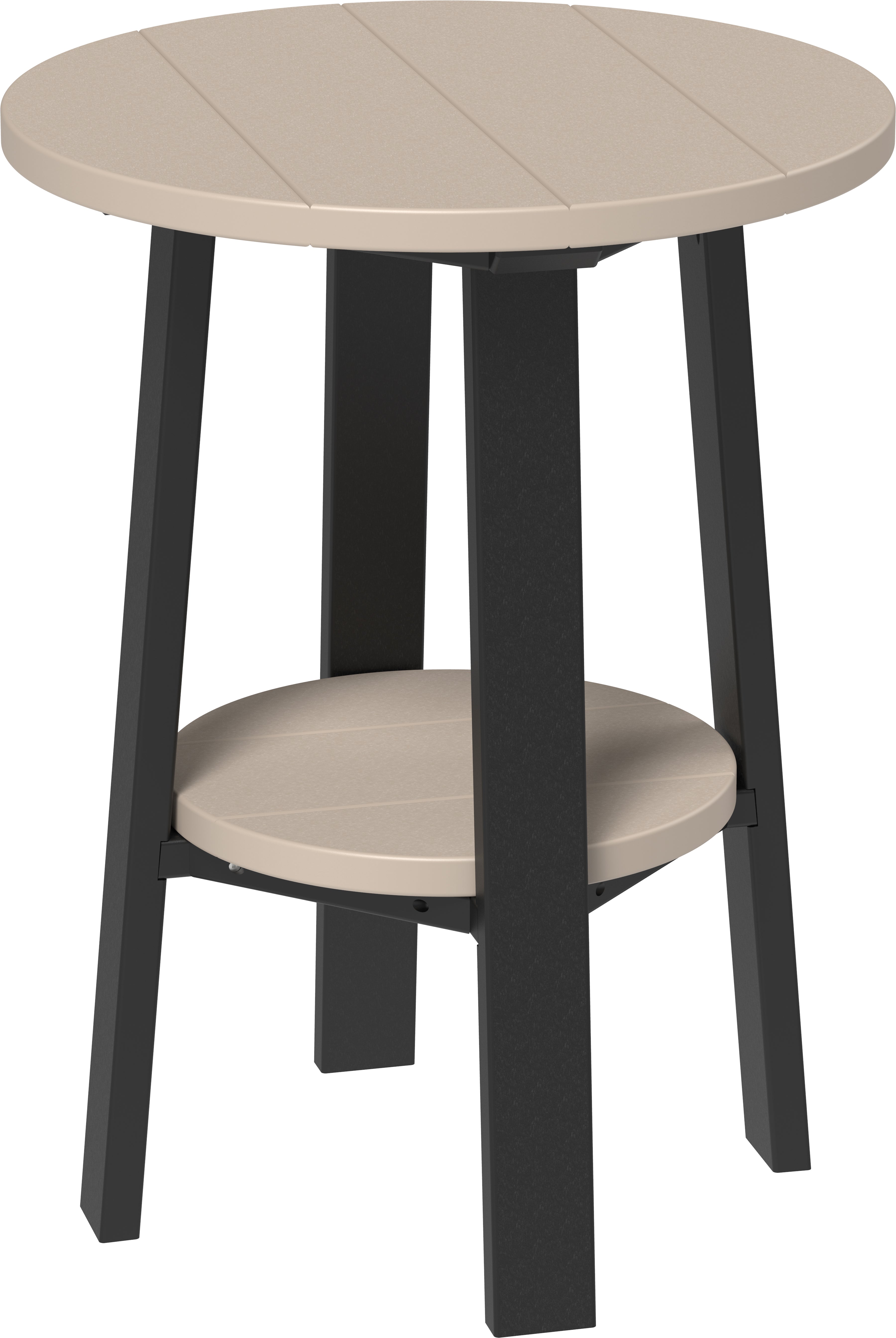 LuxCraft – Deluxe End Table 28″ – Perfect Height for Balcony Chairs & Gliders