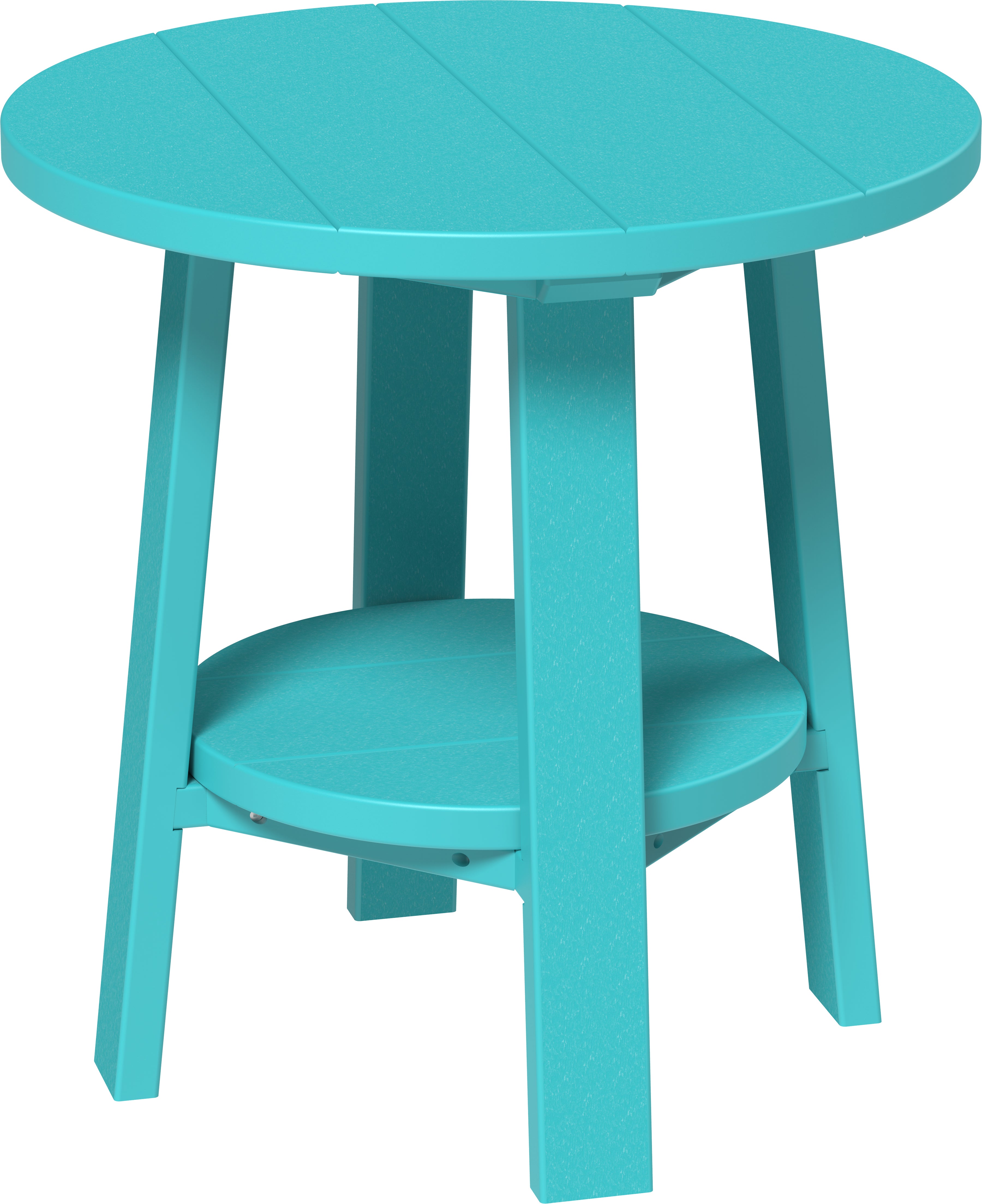LuxCraft – Deluxe End Table – Durable Outdoor Side Table for Patio Seating