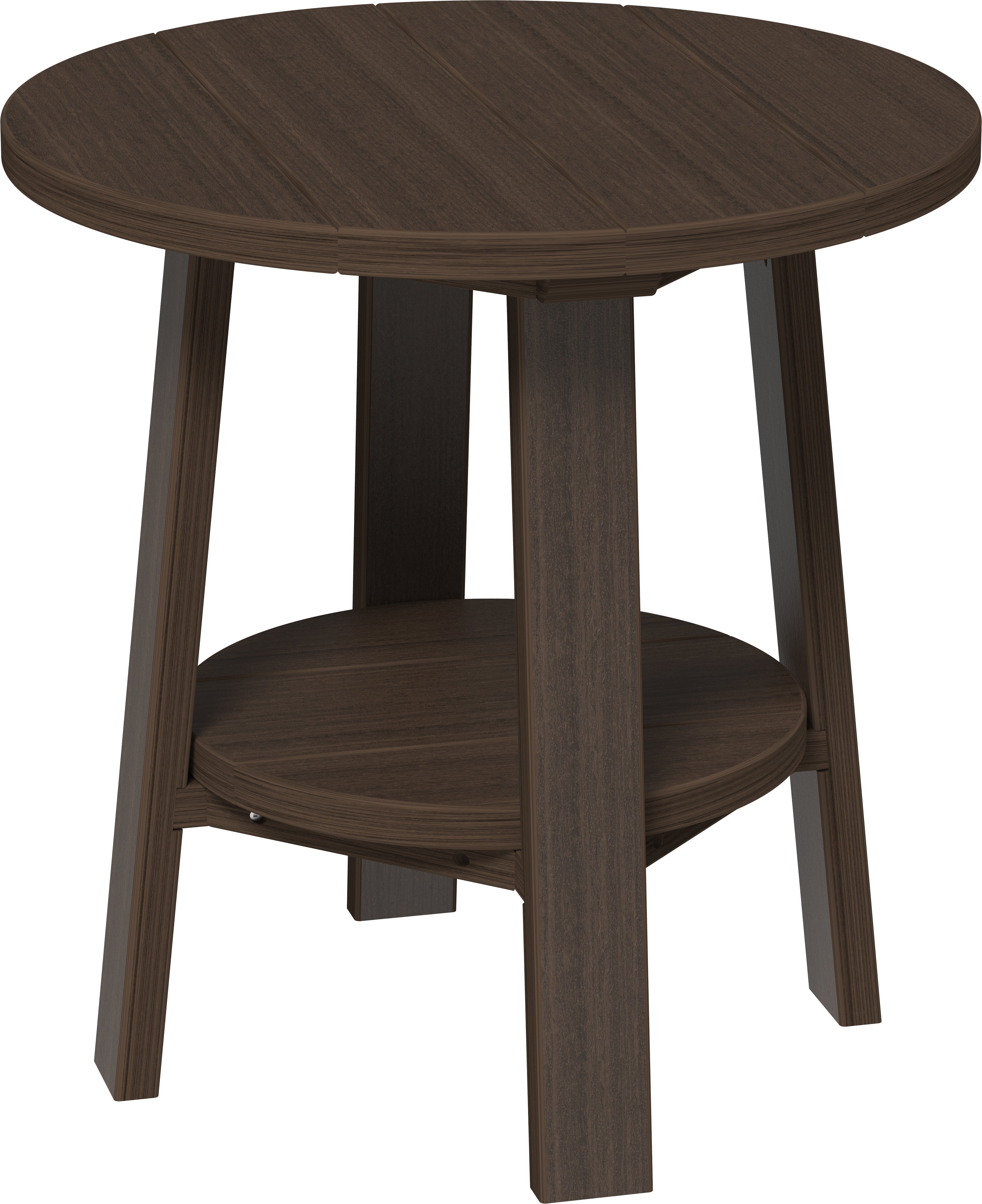 LuxCraft – Deluxe End Table – Durable Outdoor Side Table for Patio Seating