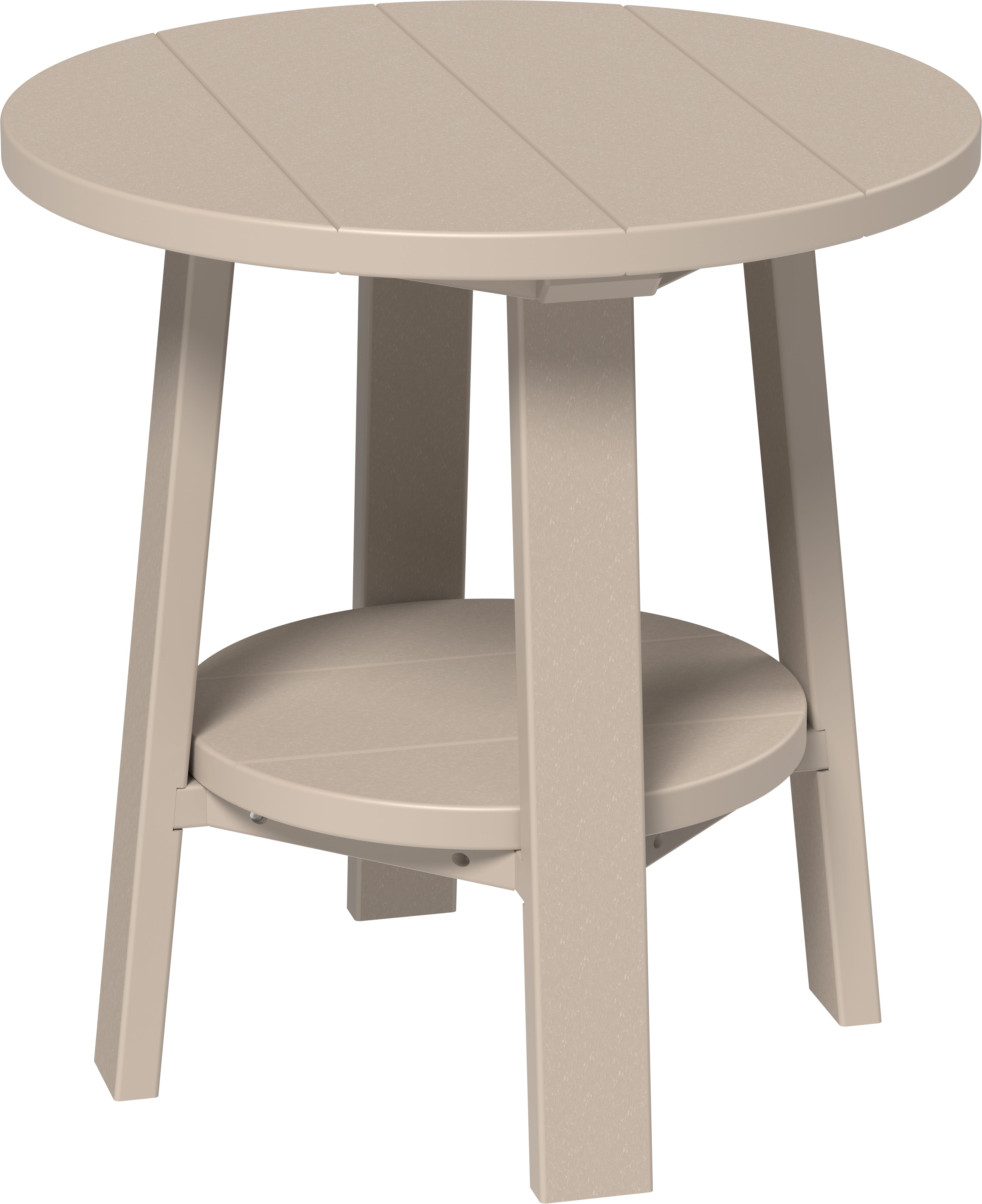 LuxCraft – Deluxe End Table – Durable Outdoor Side Table for Patio Seating