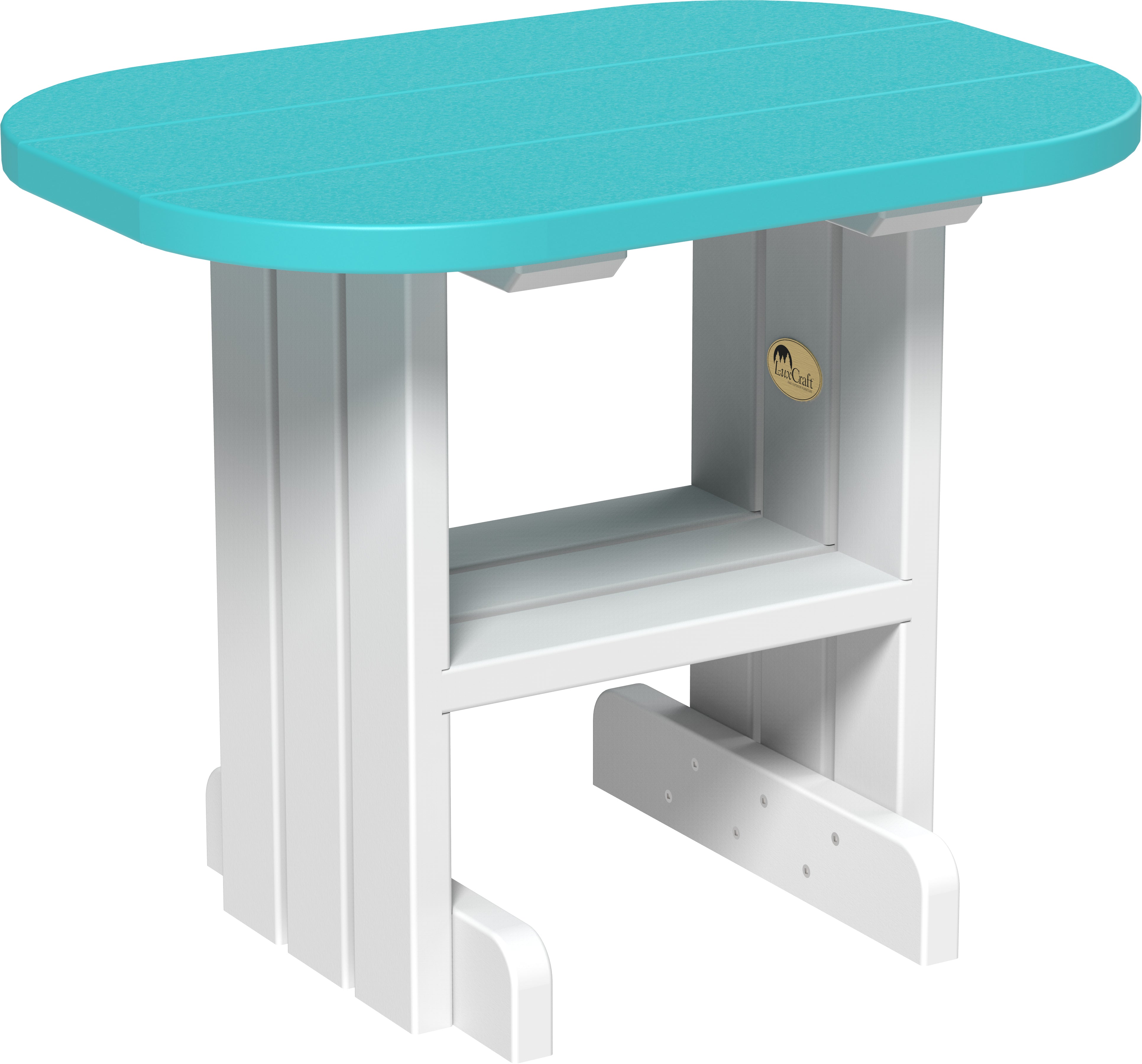 LuxCraft – Outdoor End Table – Classic Patio Side Table for Relaxing Spaces