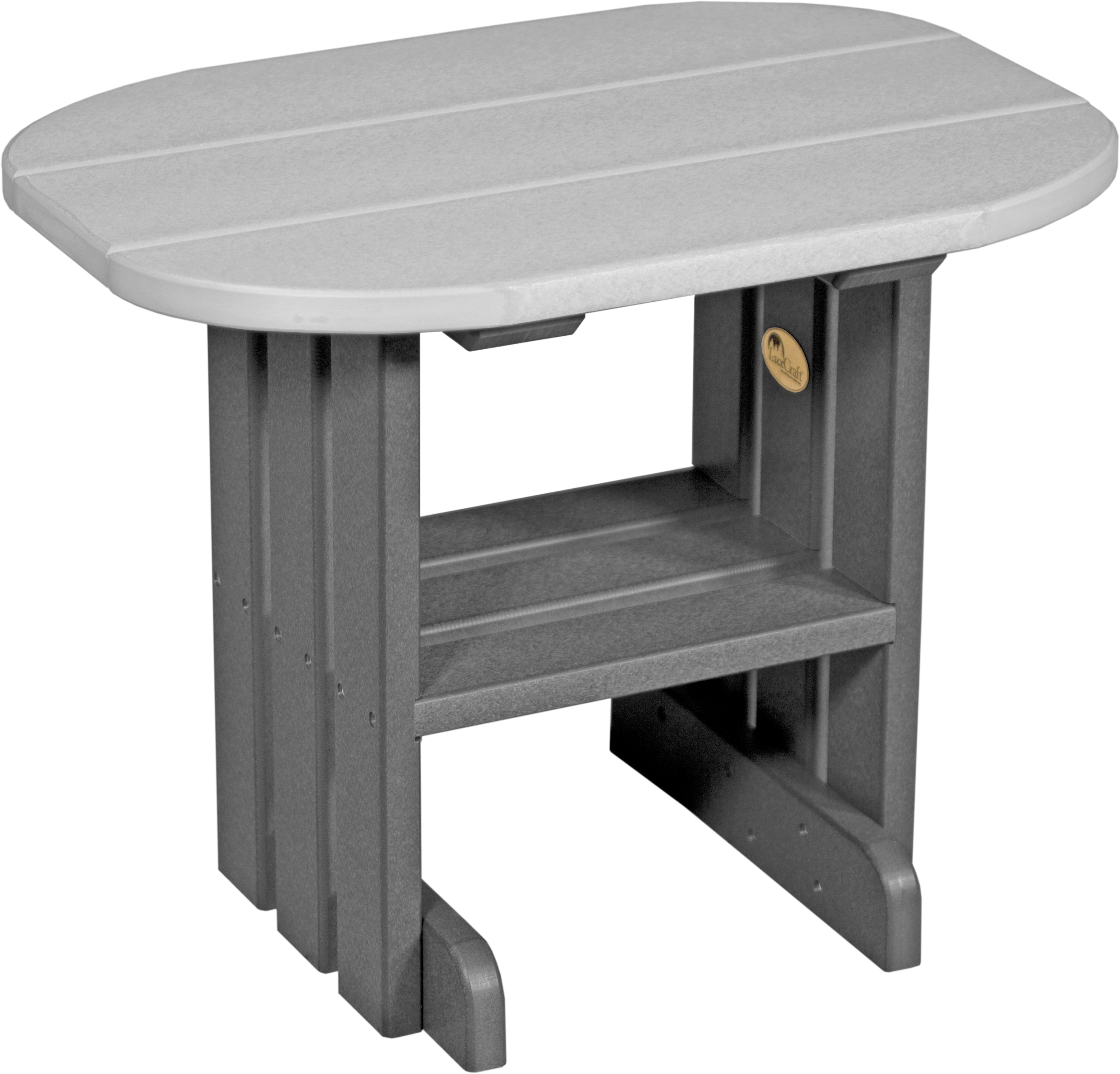 LuxCraft – Outdoor End Table – Classic Patio Side Table for Relaxing Spaces